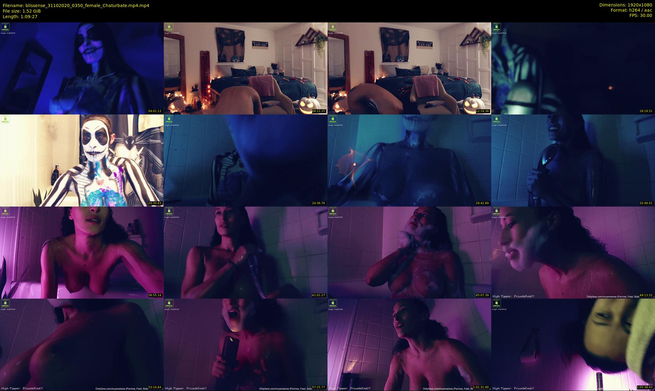 blissense — 70 minute Chaturbate female cam show recording, 1080p, Oct 31, 2020
