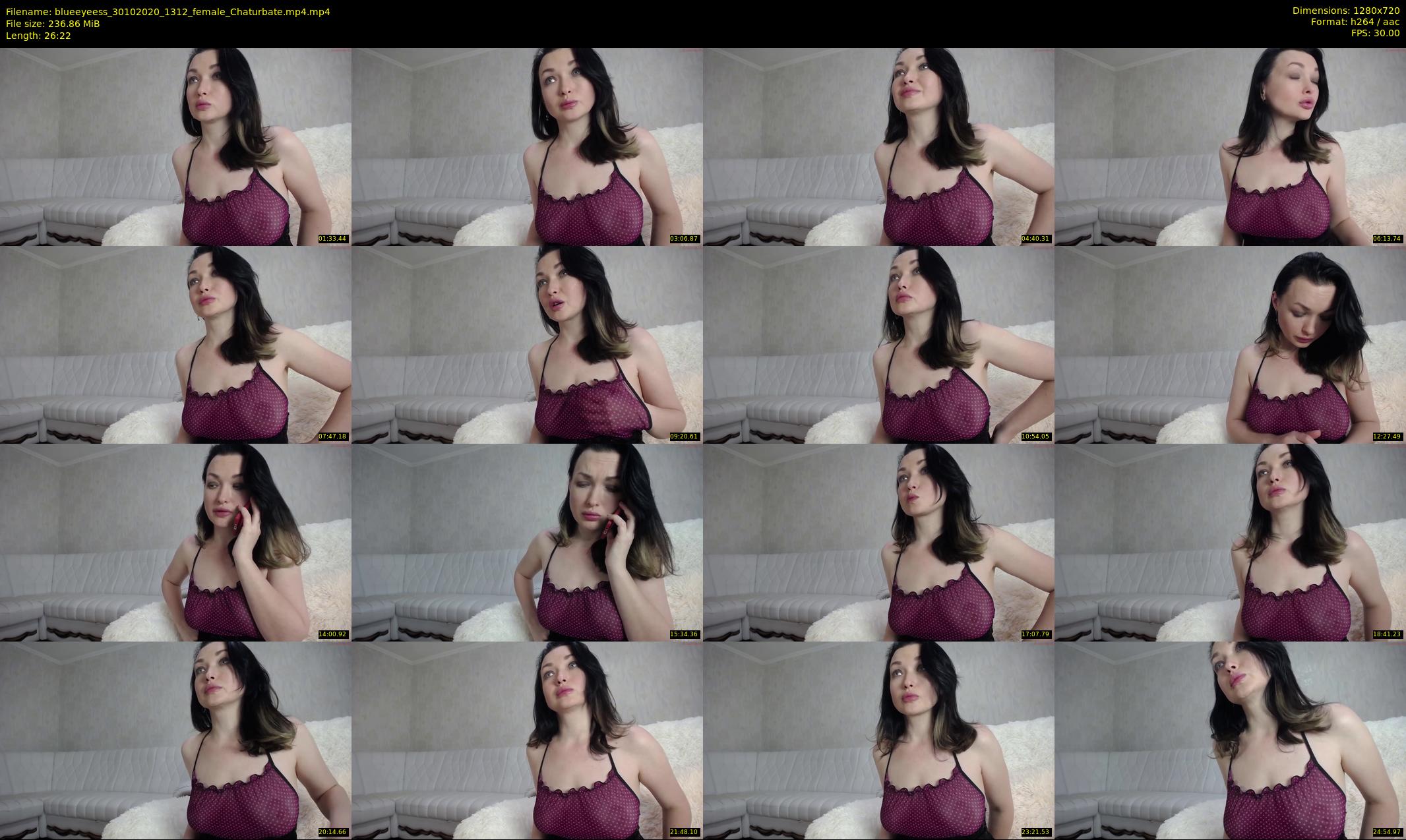 blueeyeess — 27 minute Chaturbate female cam show recording, 720p, Oct 30, 2020