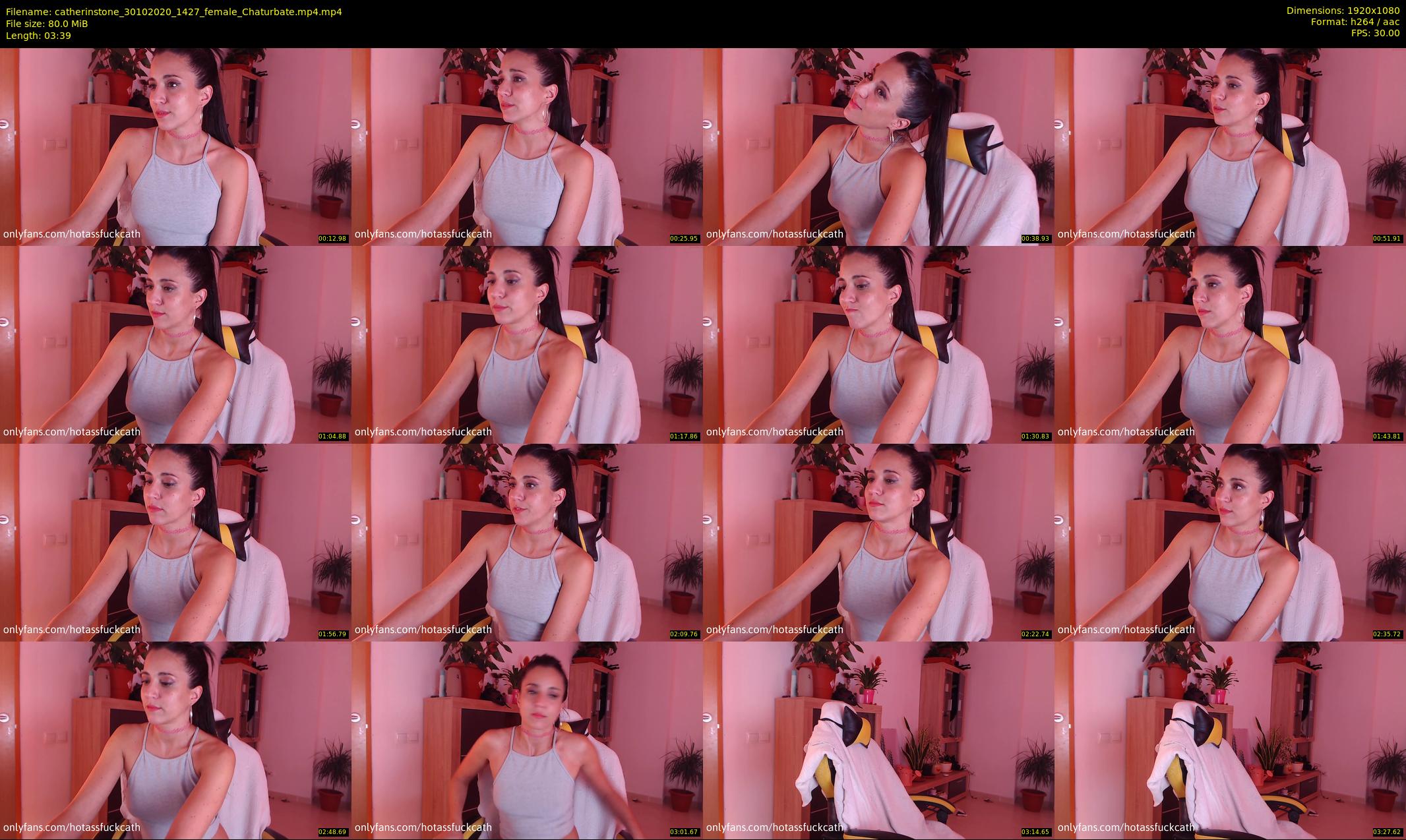 catherinstone — 4 minute Chaturbate female cam show recording, 1080p, Oct 30, 2020