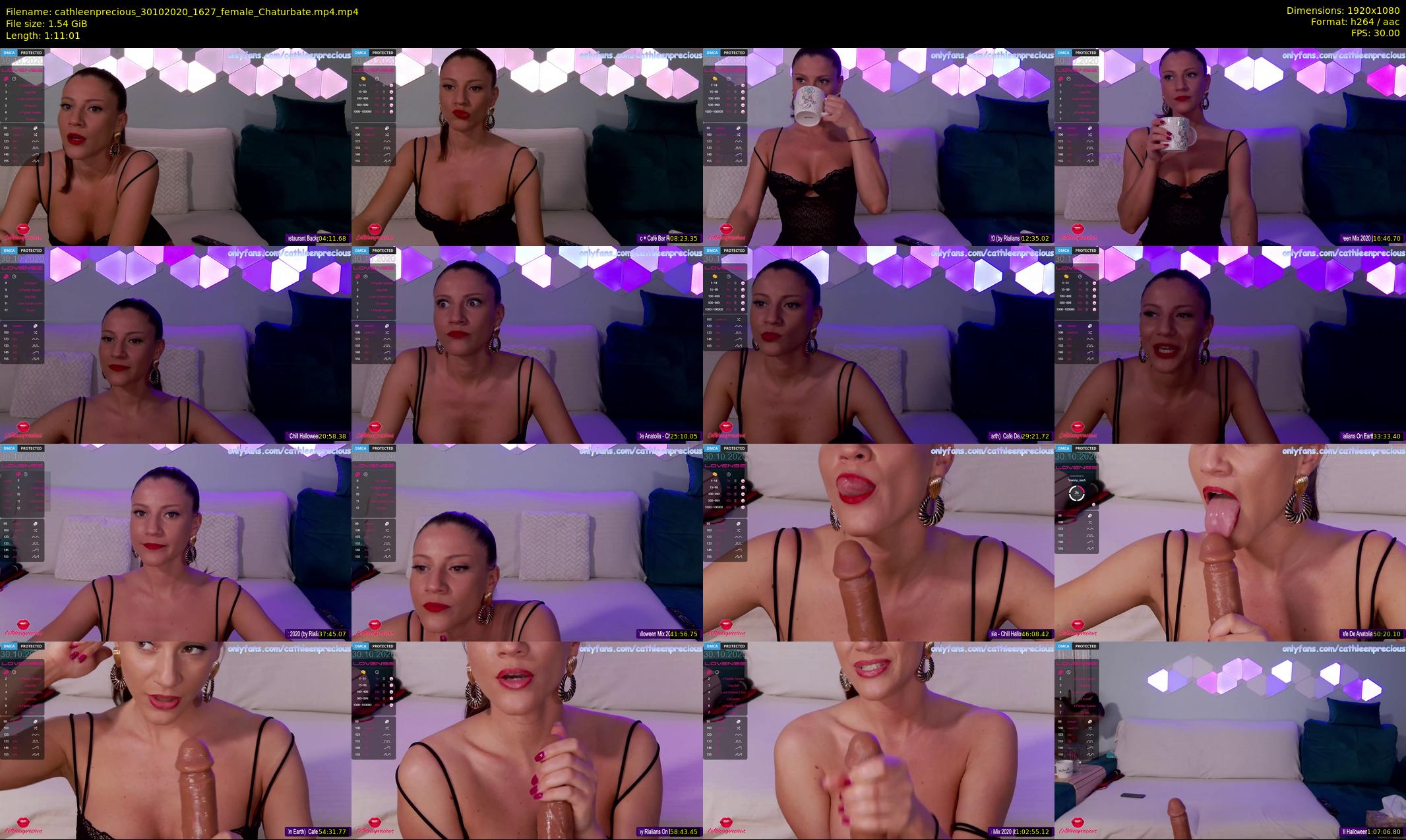 cathleenprecious — 72 minute Chaturbate female cam show recording, 1080p, Oct 30, 2020