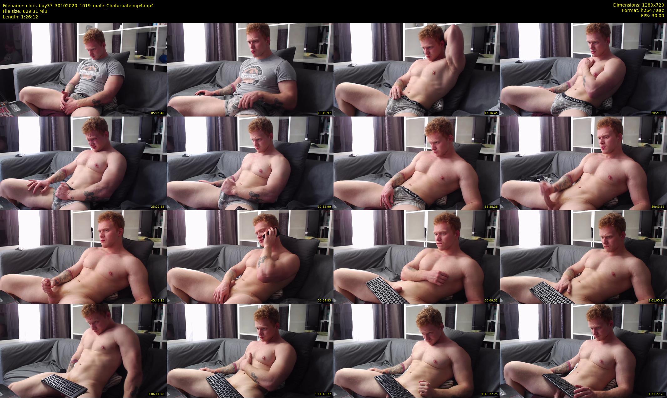 chris_boy37 — 87 minute Chaturbate male cam show recording, 720p, Oct 30, 2020