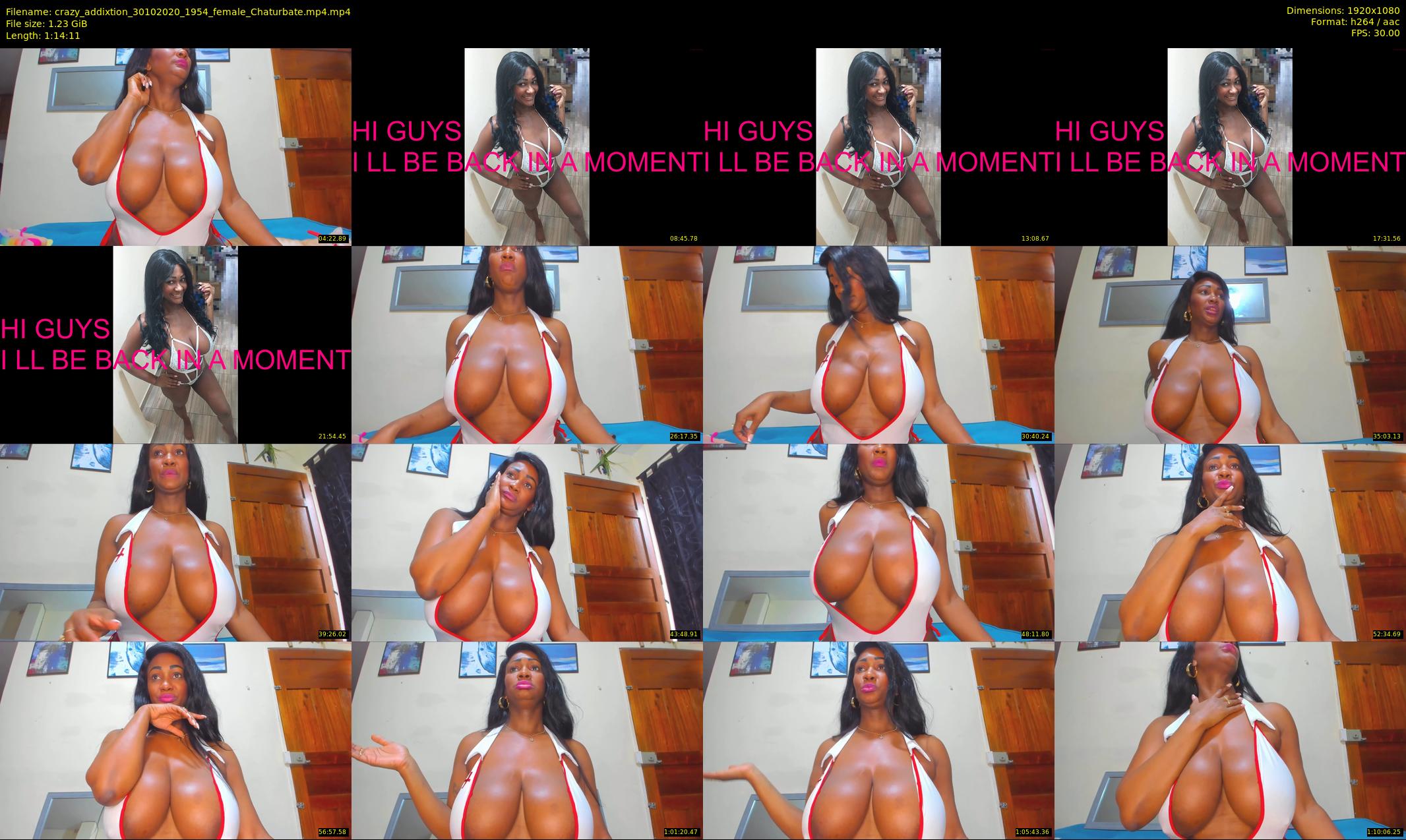 crazy_addixtion — 75 minute Chaturbate female cam show recording, 1080p, Oct 30, 2020