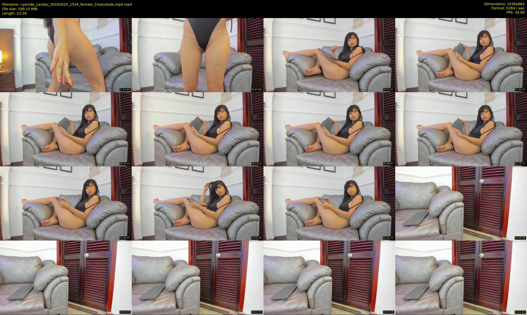 cyanide_candys — 24 minute Chaturbate female cam show recording, 720p, Oct 30, 2020