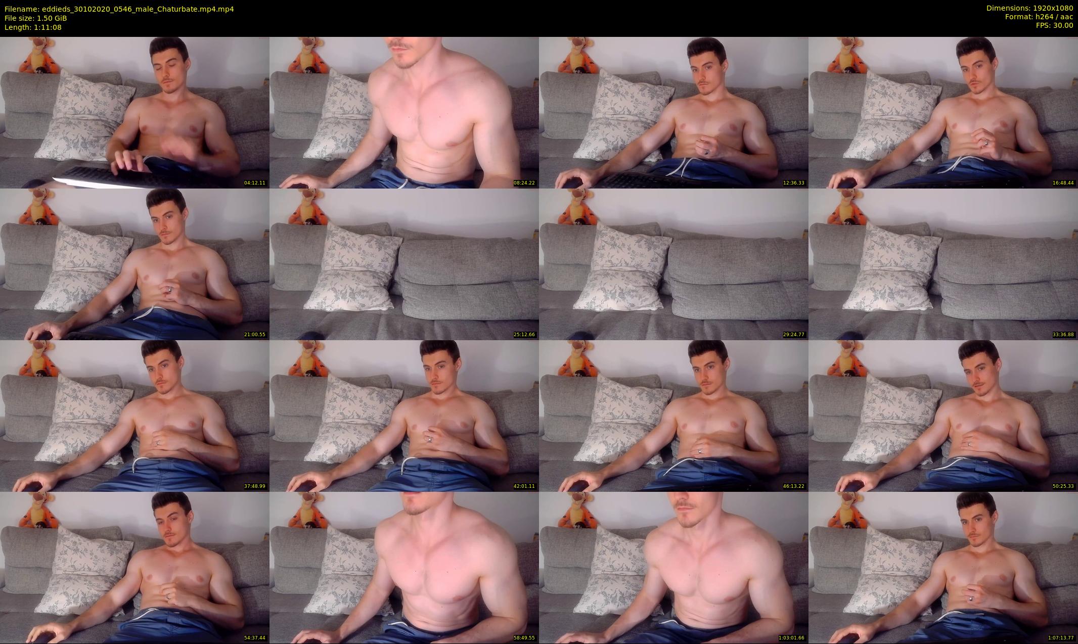 eddieds — 72 minute Chaturbate male cam show recording, 1080p, Oct 30, 2020