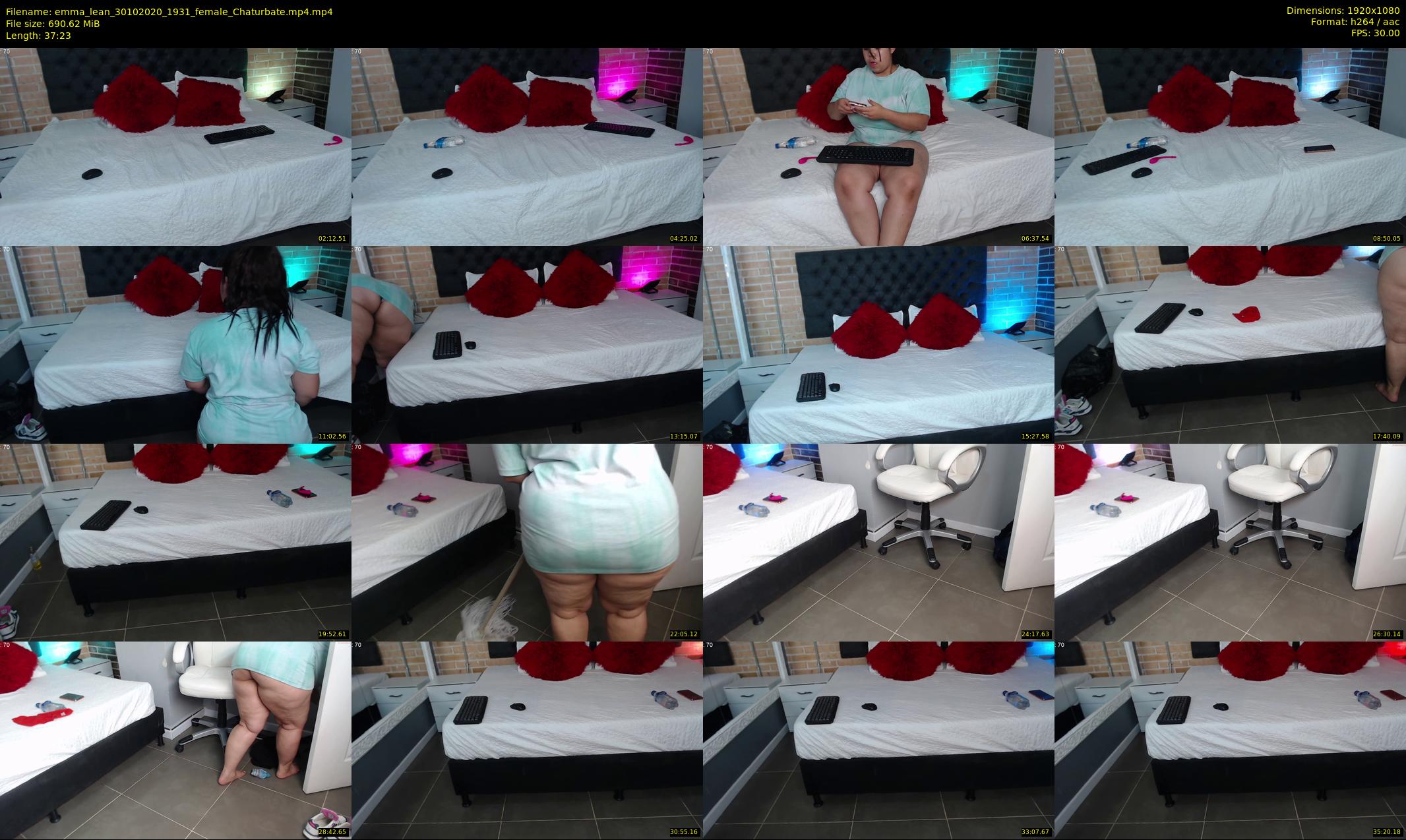 emma_lean — 38 minute Chaturbate female cam show recording, 1080p, Oct 30, 2020