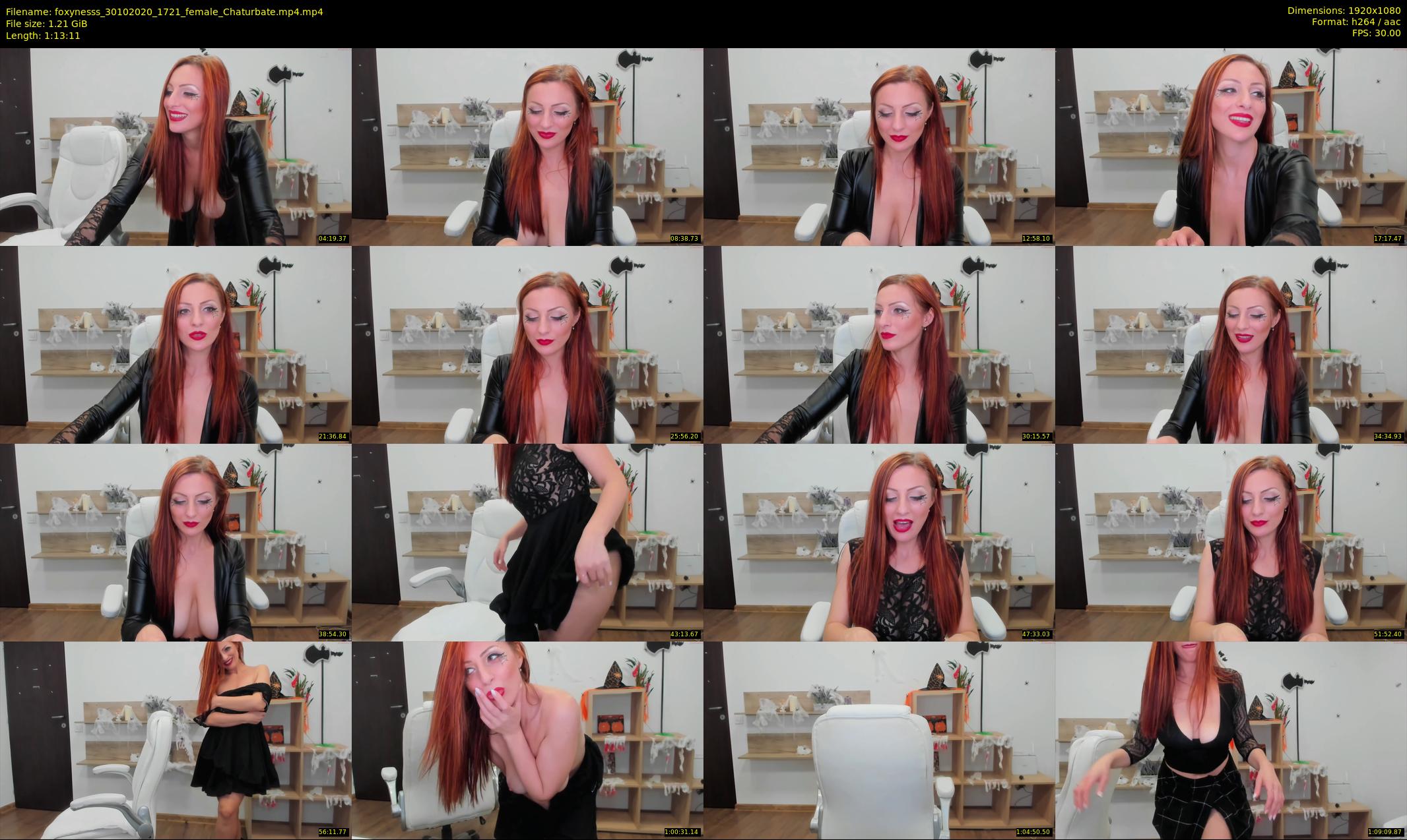 foxynesss — 74 minute Chaturbate female cam show recording, 1080p, Oct 30, 2020