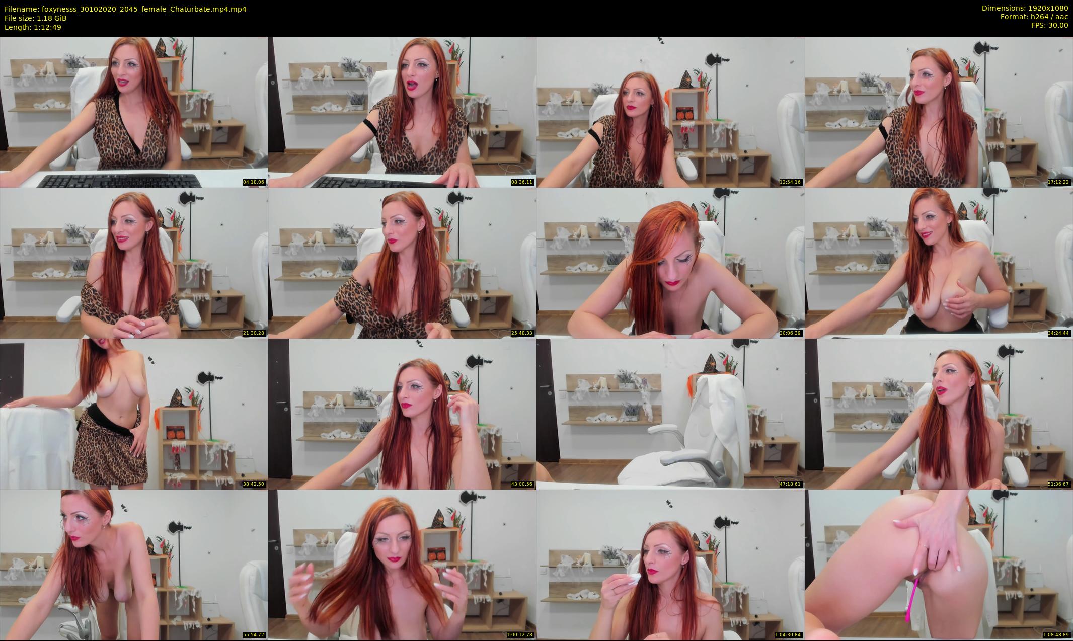 foxynesss — 73 minute Chaturbate female cam show recording, 1080p, Oct 30, 2020