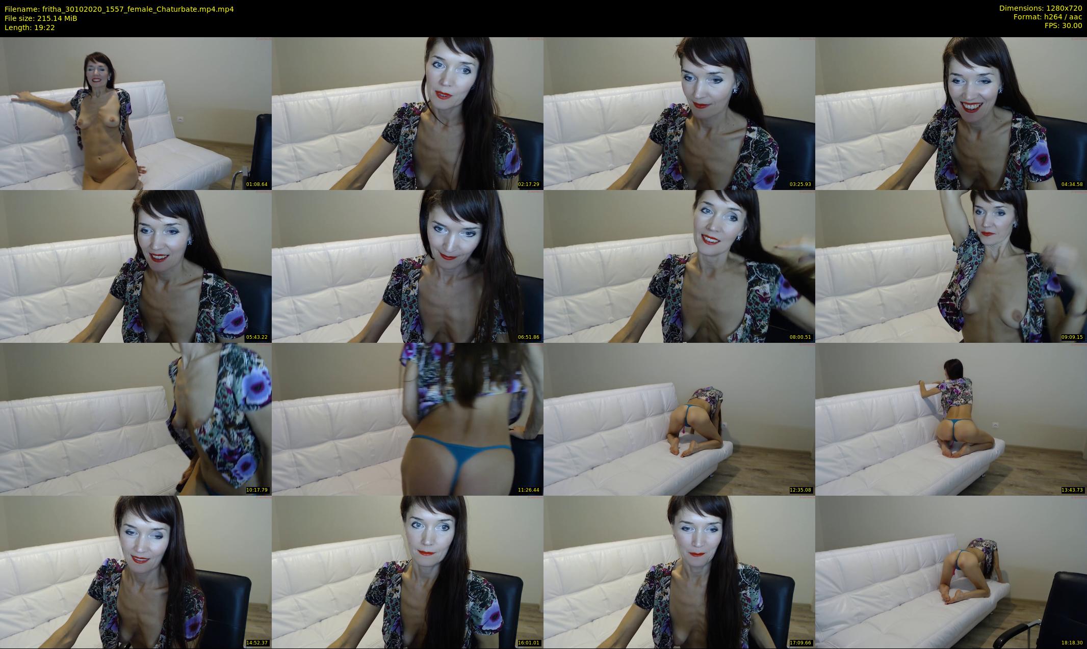 fritha — 20 minute Chaturbate female cam show recording, 720p, Oct 30, 2020