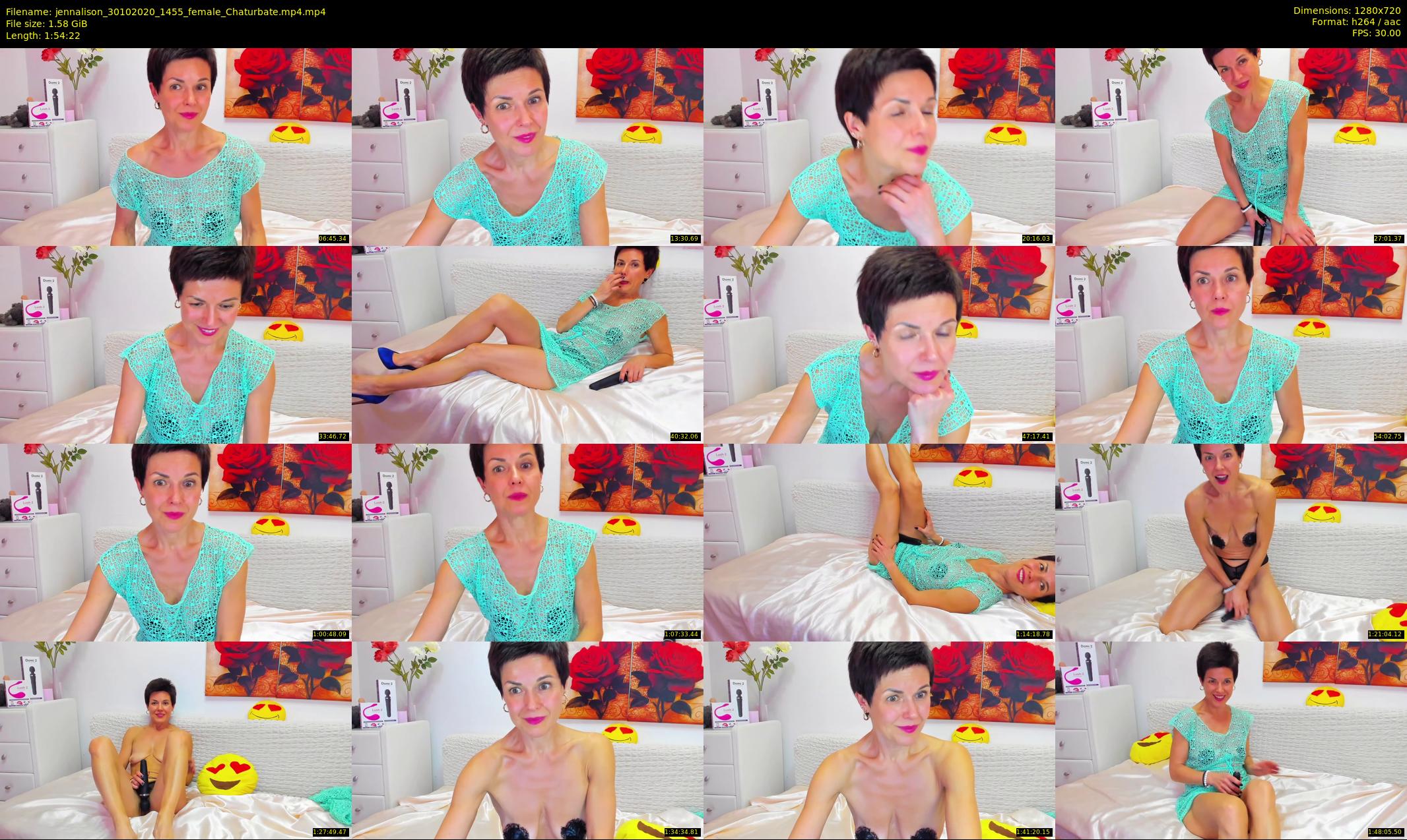 jennalison — 115 minute Chaturbate female cam show recording, 720p, Oct 30, 2020