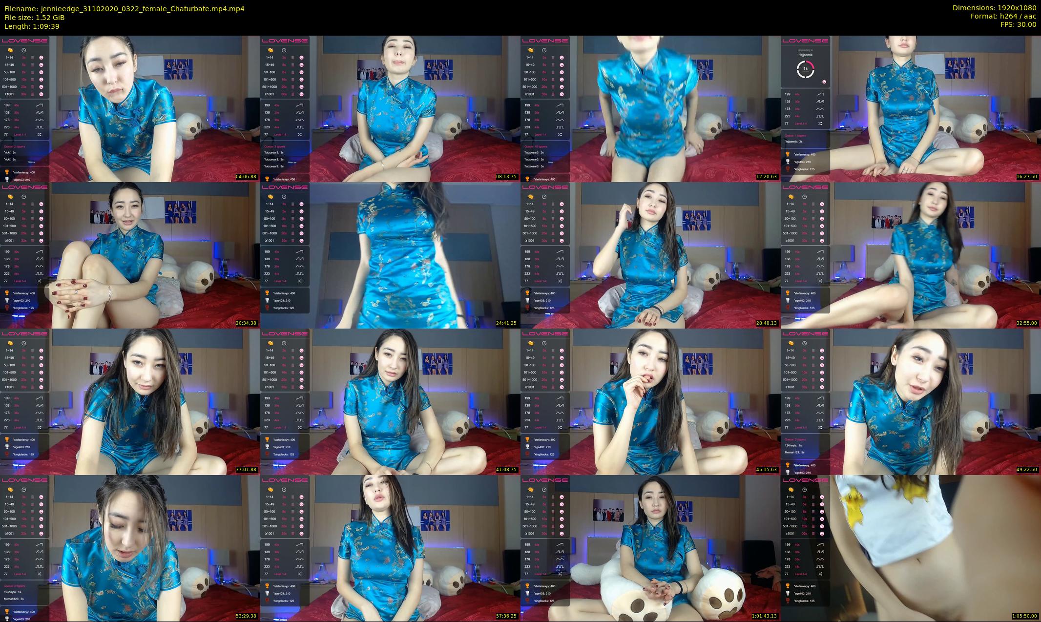 jennieedge — 70 minute Chaturbate female cam show recording, 1080p, Oct 31, 2020