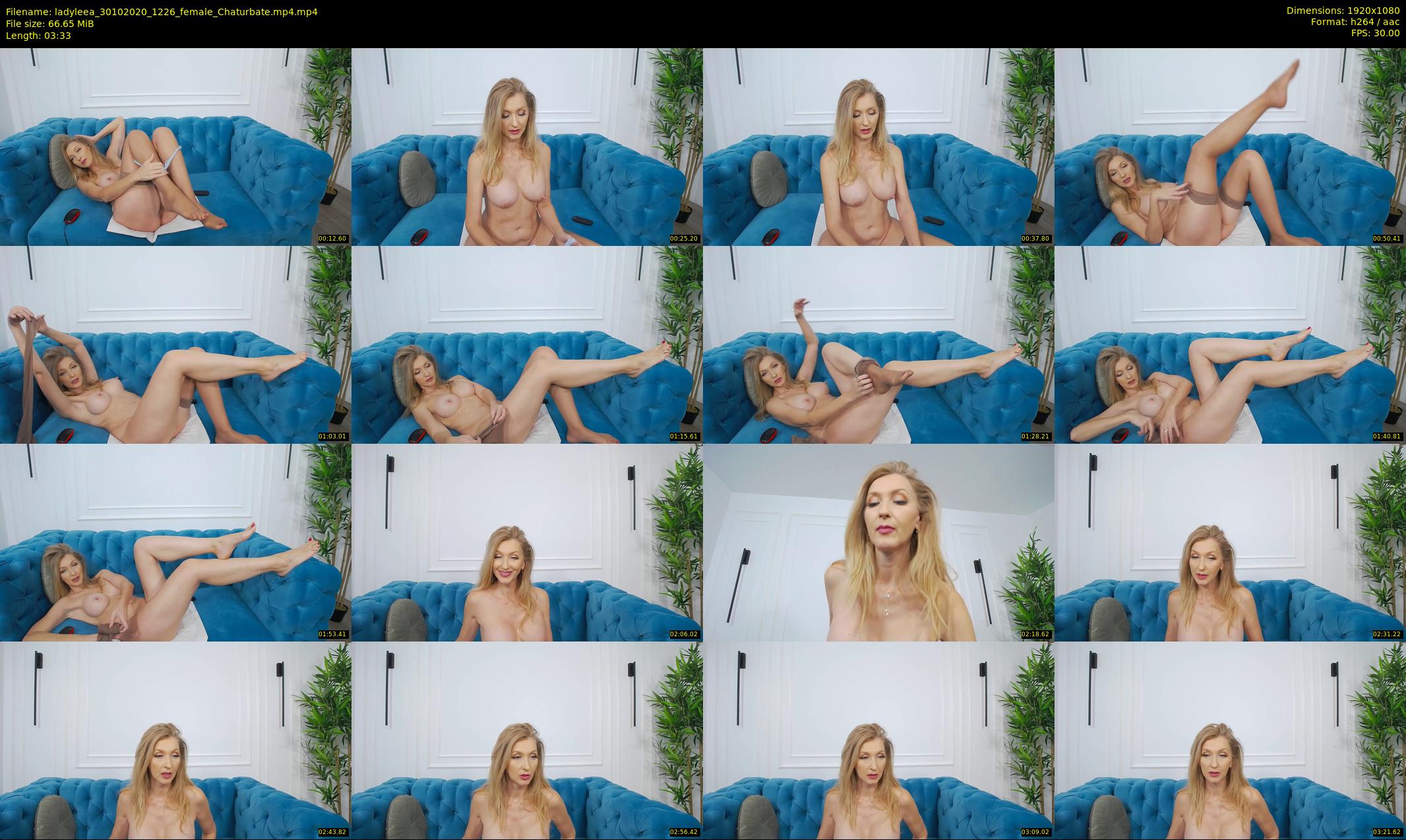 ladyleea — 4 minute Chaturbate female cam show recording, 1080p, Oct 30, 2020