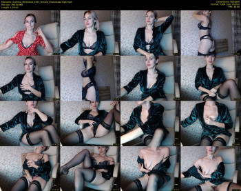 mallinia — 90 minute Chaturbate female cam show recording, 480p, Oct 30, 2020