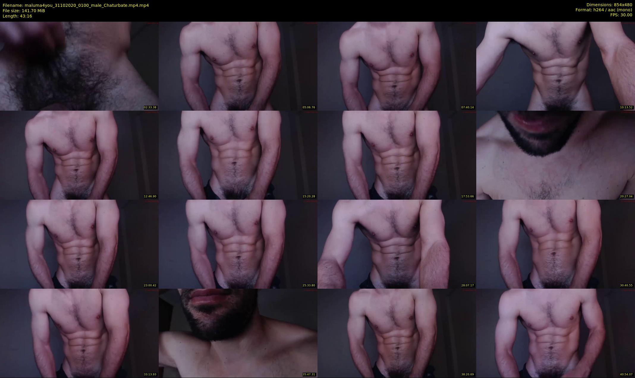 maluma4you — 44 minute Chaturbate male cam show recording, 480p, Oct 31, 2020