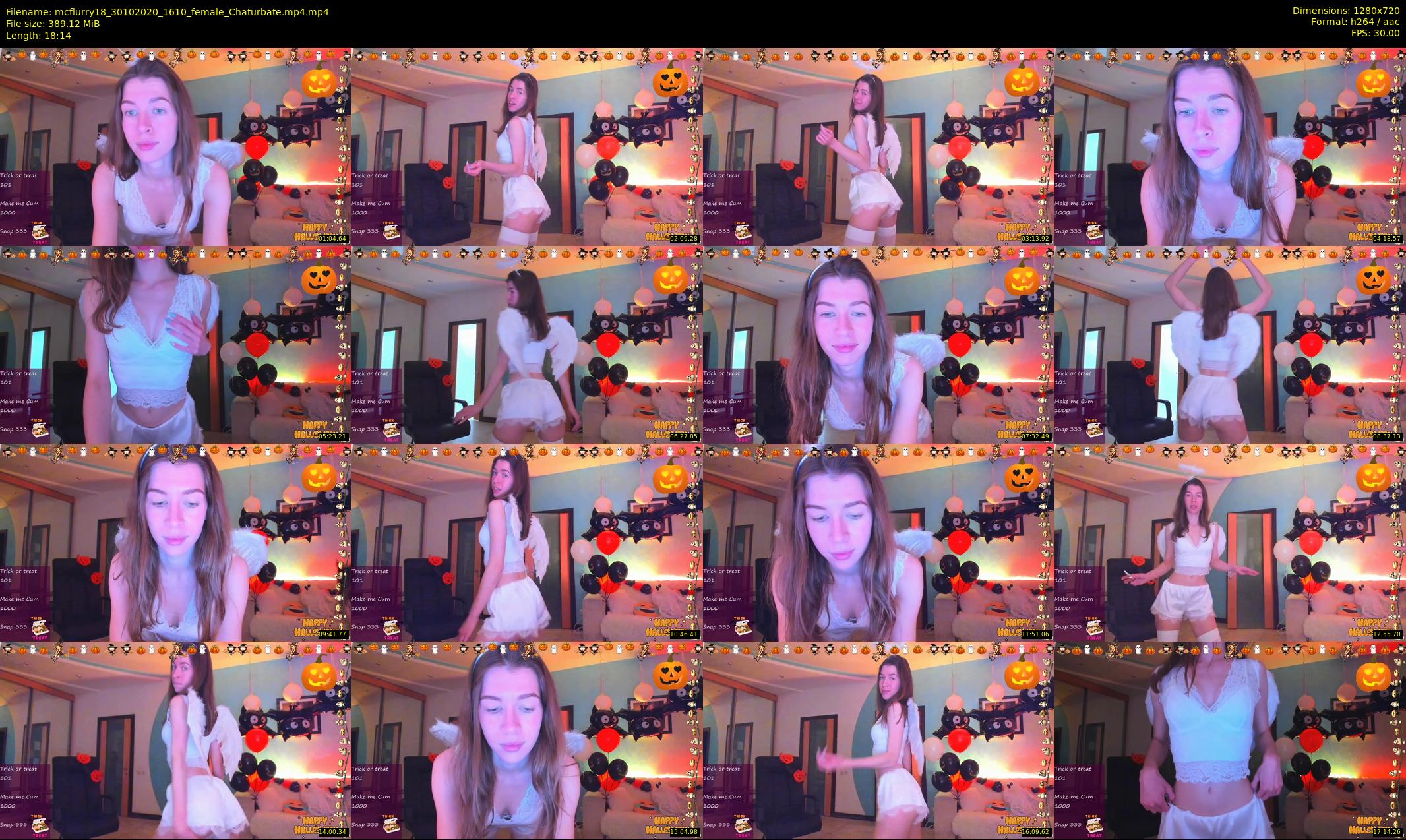mcflurry18 — 19 minute Chaturbate female cam show recording, 720p, Oct 30, 2020