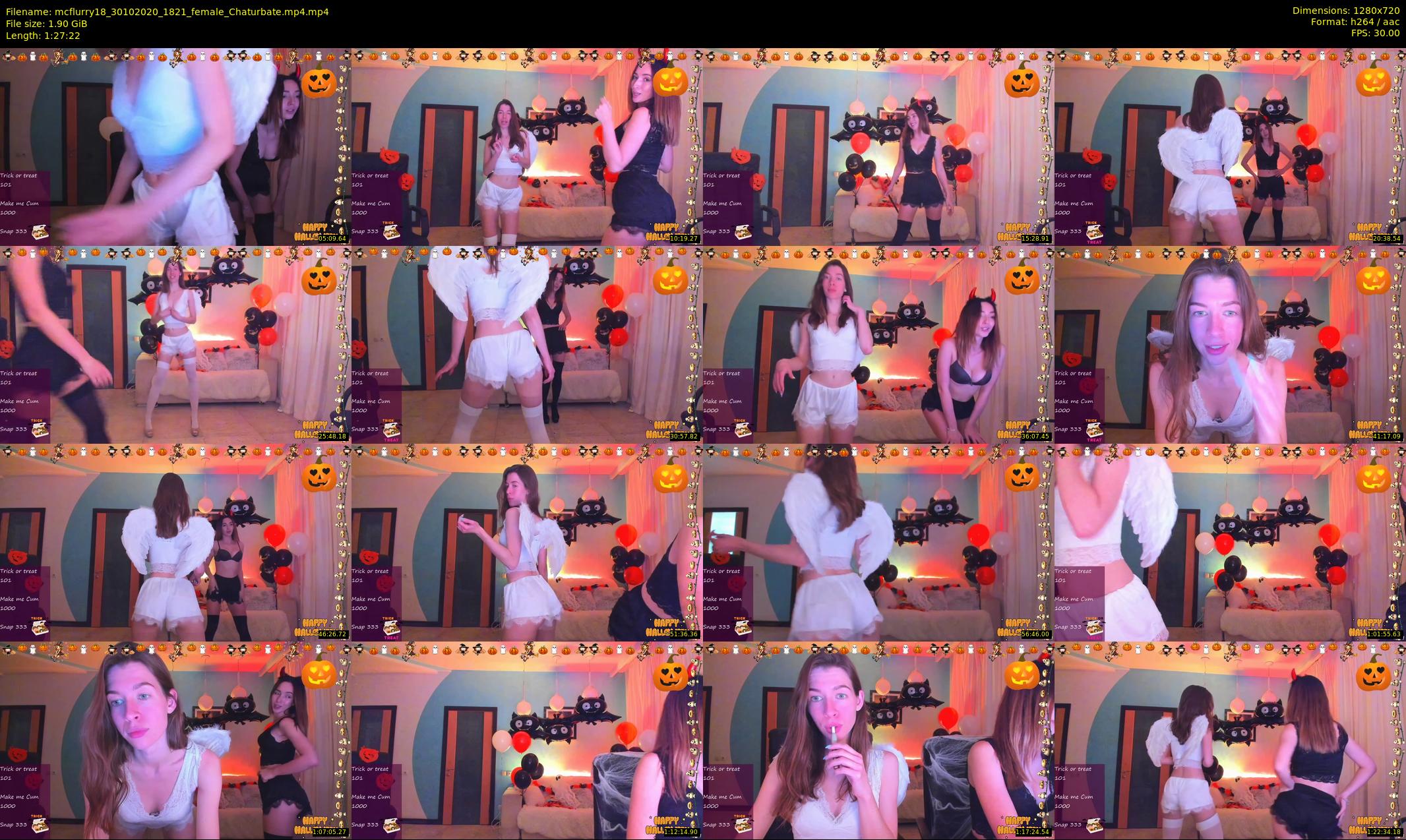 mcflurry18 — 88 minute Chaturbate female cam show recording, 720p, Oct 30, 2020