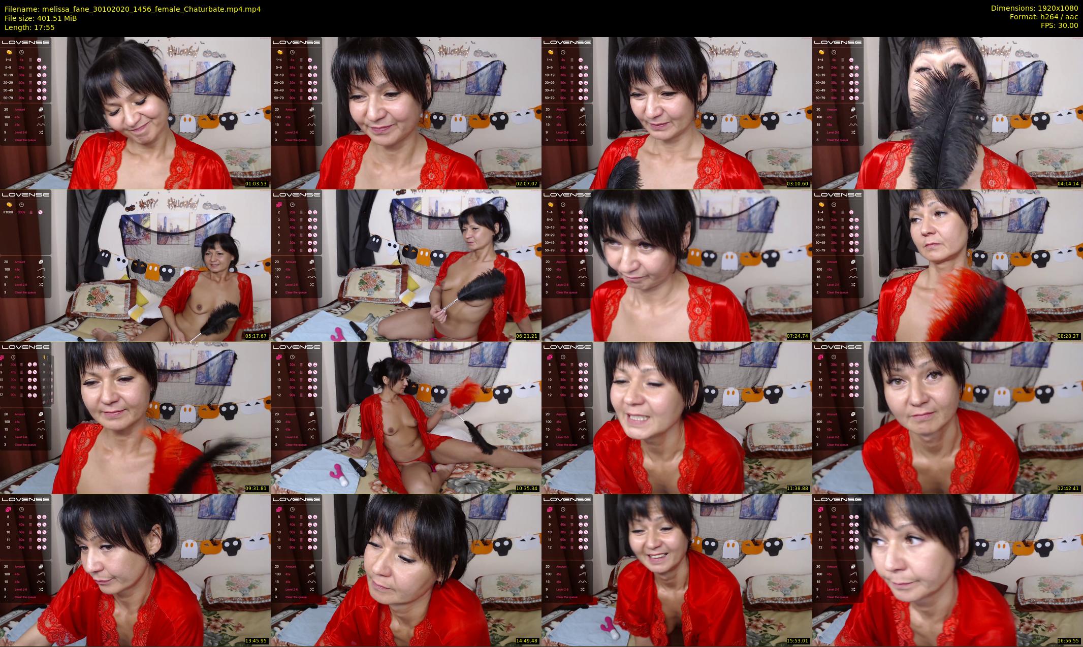 melissa_fane — 18 minute Chaturbate female cam show recording, 1080p, Oct 30, 2020