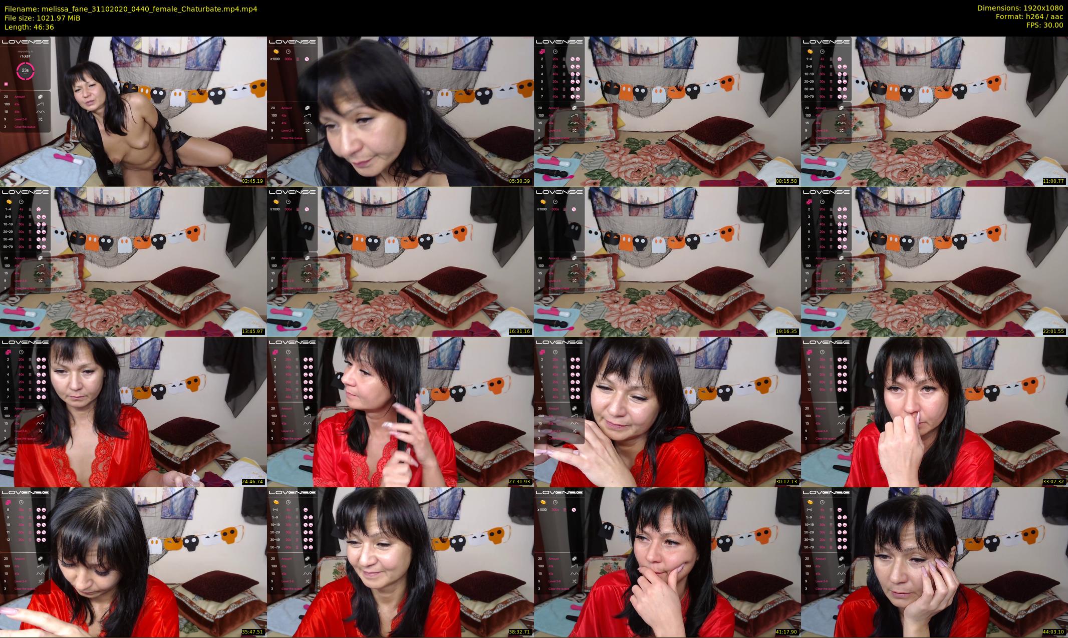melissa_fane — 47 minute Chaturbate female cam show recording, 1080p, Oct 31, 2020