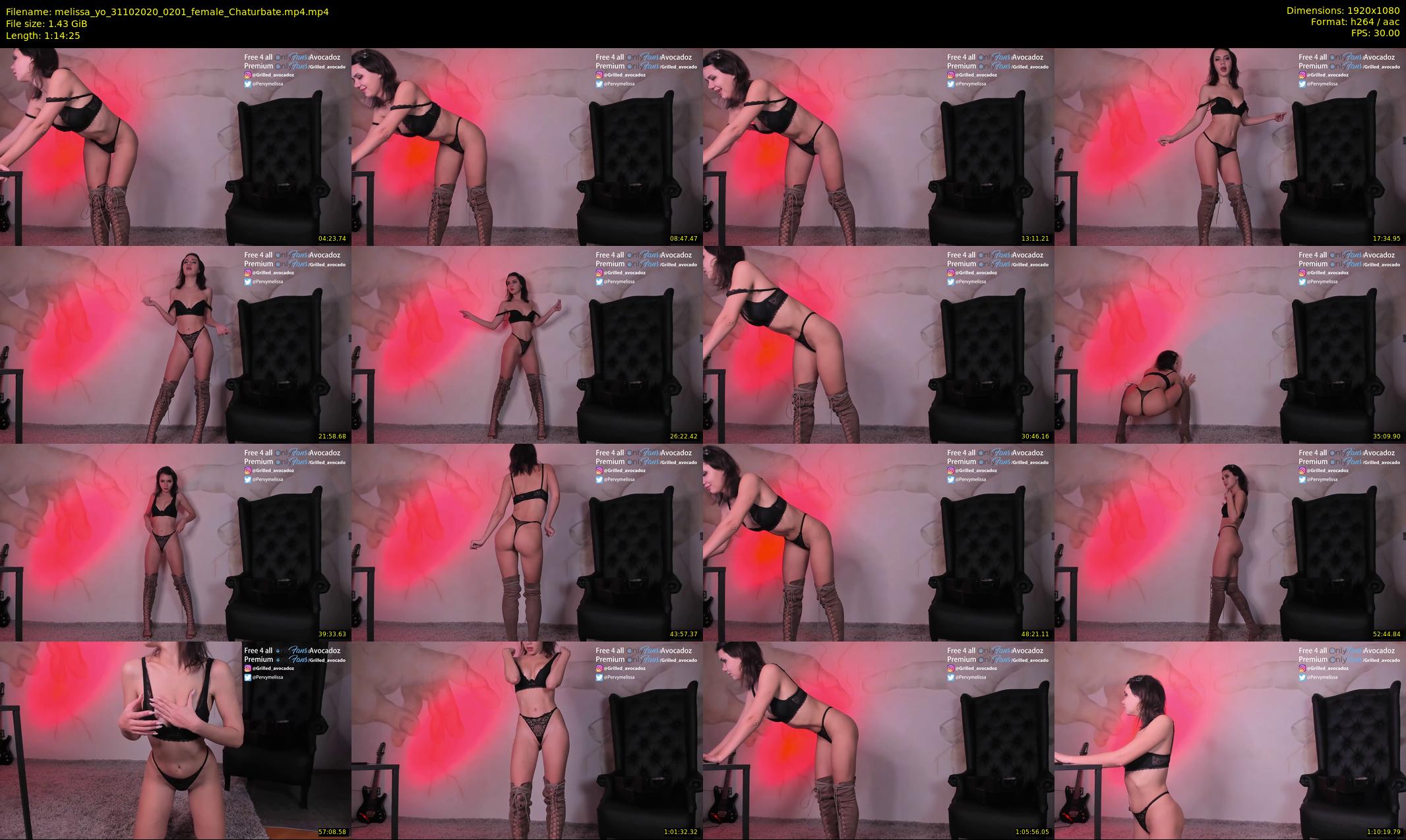 melissa_yo — 75 minute Chaturbate female cam show recording, 1080p, Oct 31, 2020
