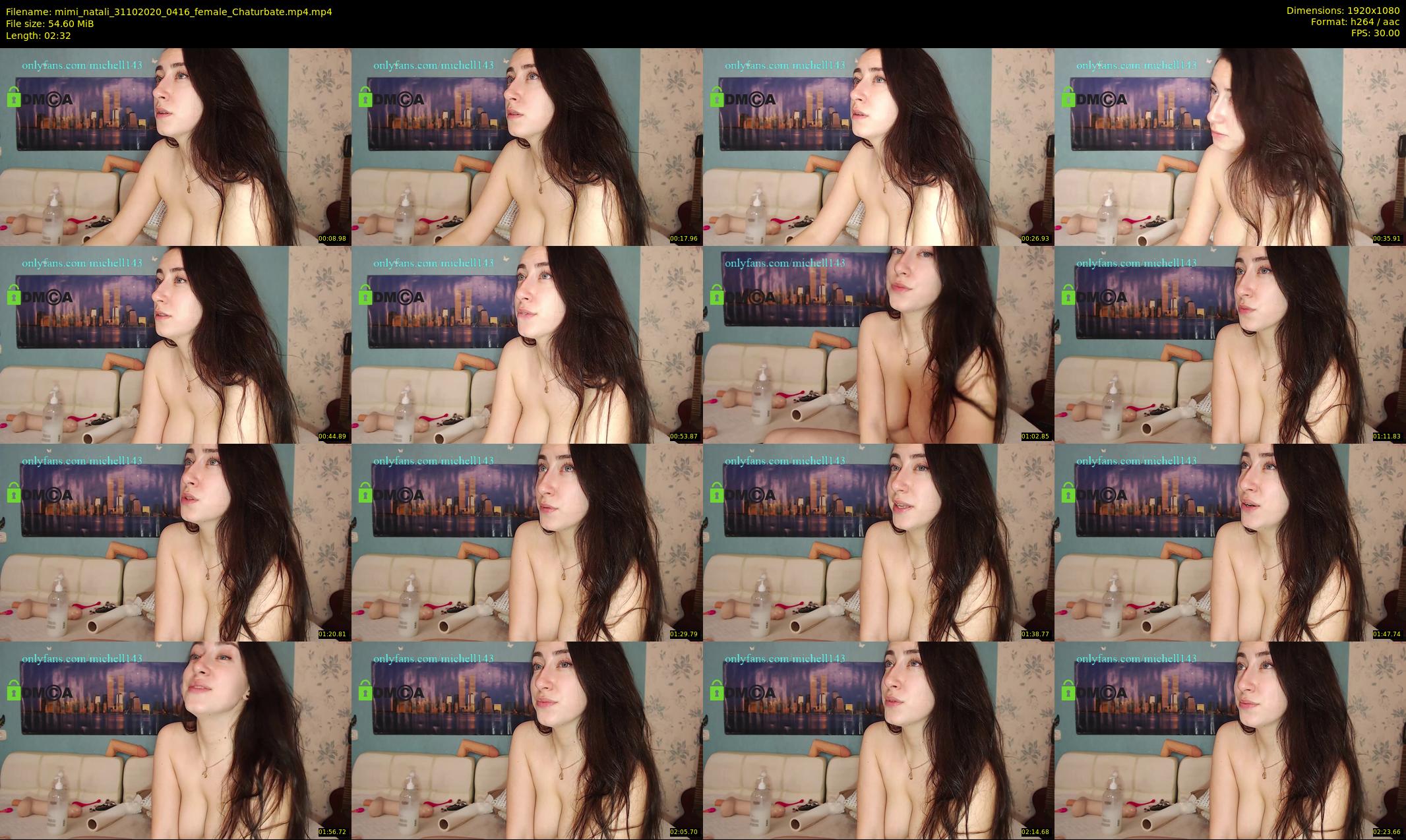 mimi_natali — 3 minute Chaturbate female cam show recording, 1080p, Oct 31, 2020