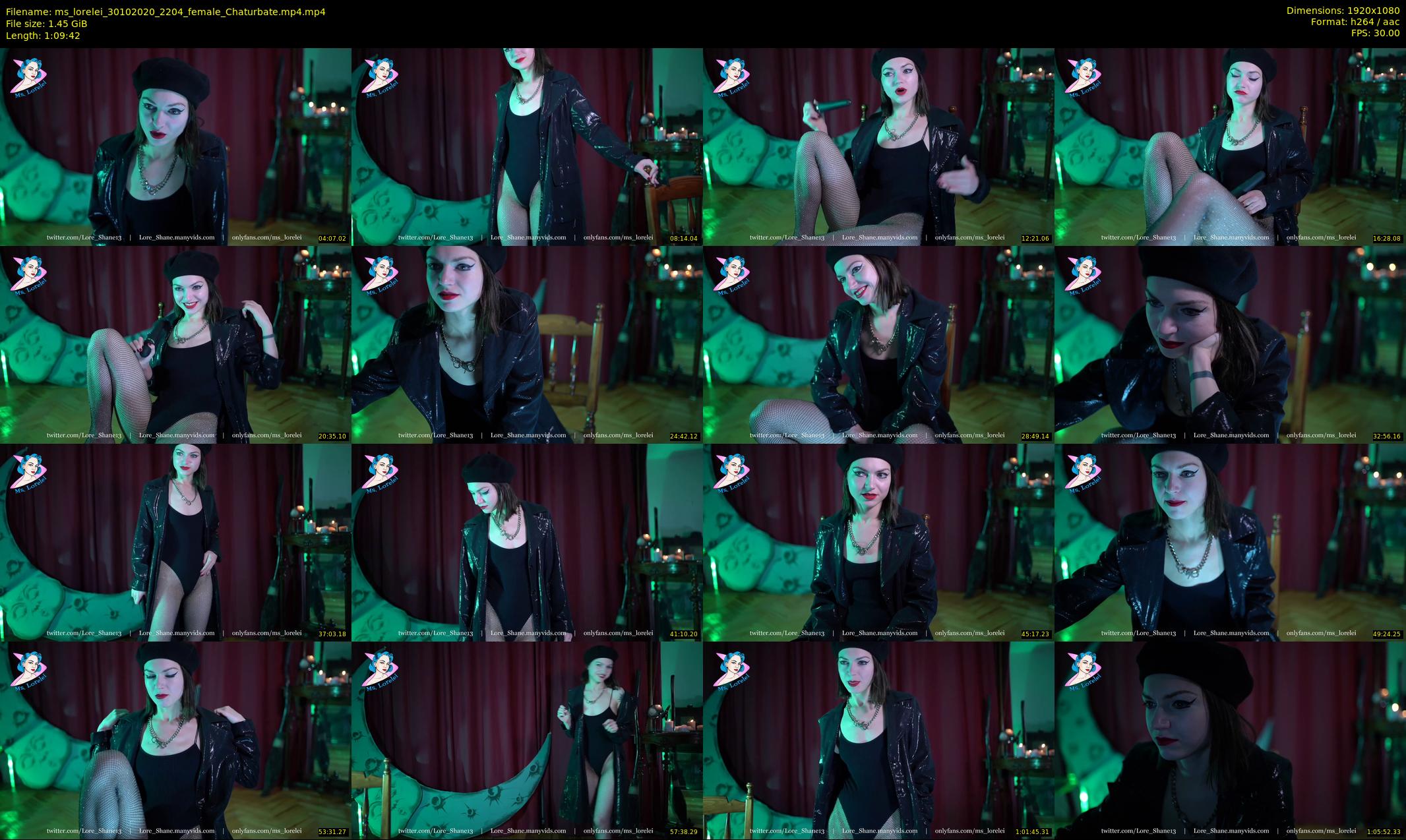 ms_lorelei — 70 minute Chaturbate female cam show recording, 1080p, Oct 30, 2020