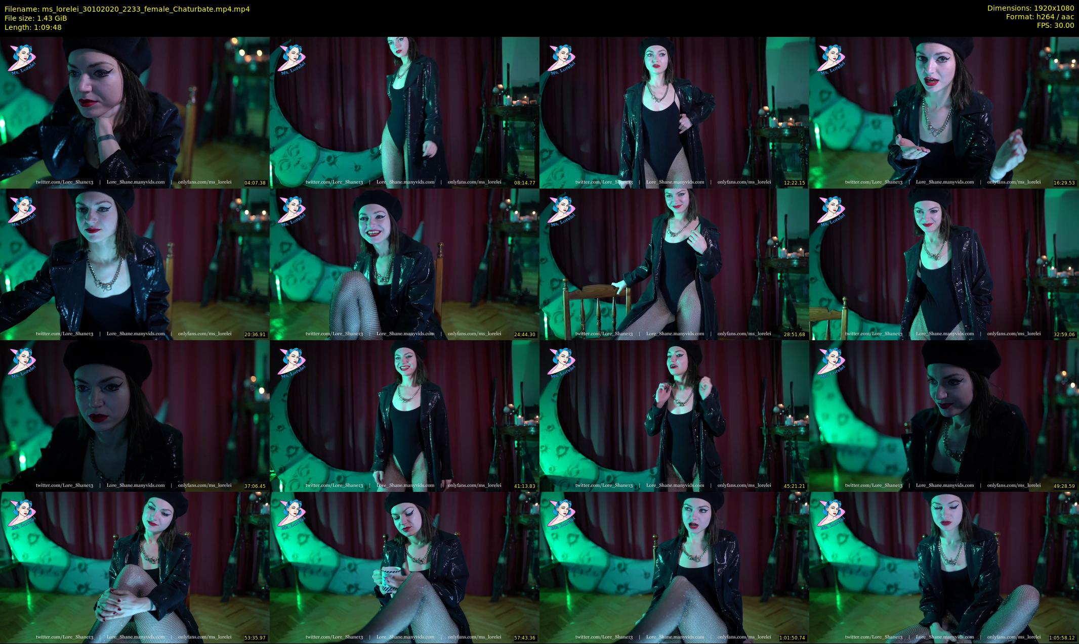 ms_lorelei — 70 minute Chaturbate female cam show recording, 1080p, Oct 30, 2020