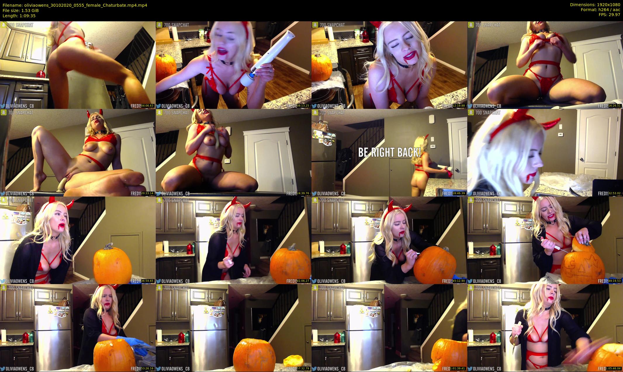 oliviaowens — 70 minute Chaturbate female cam show recording, 1080p, Oct 30, 2020