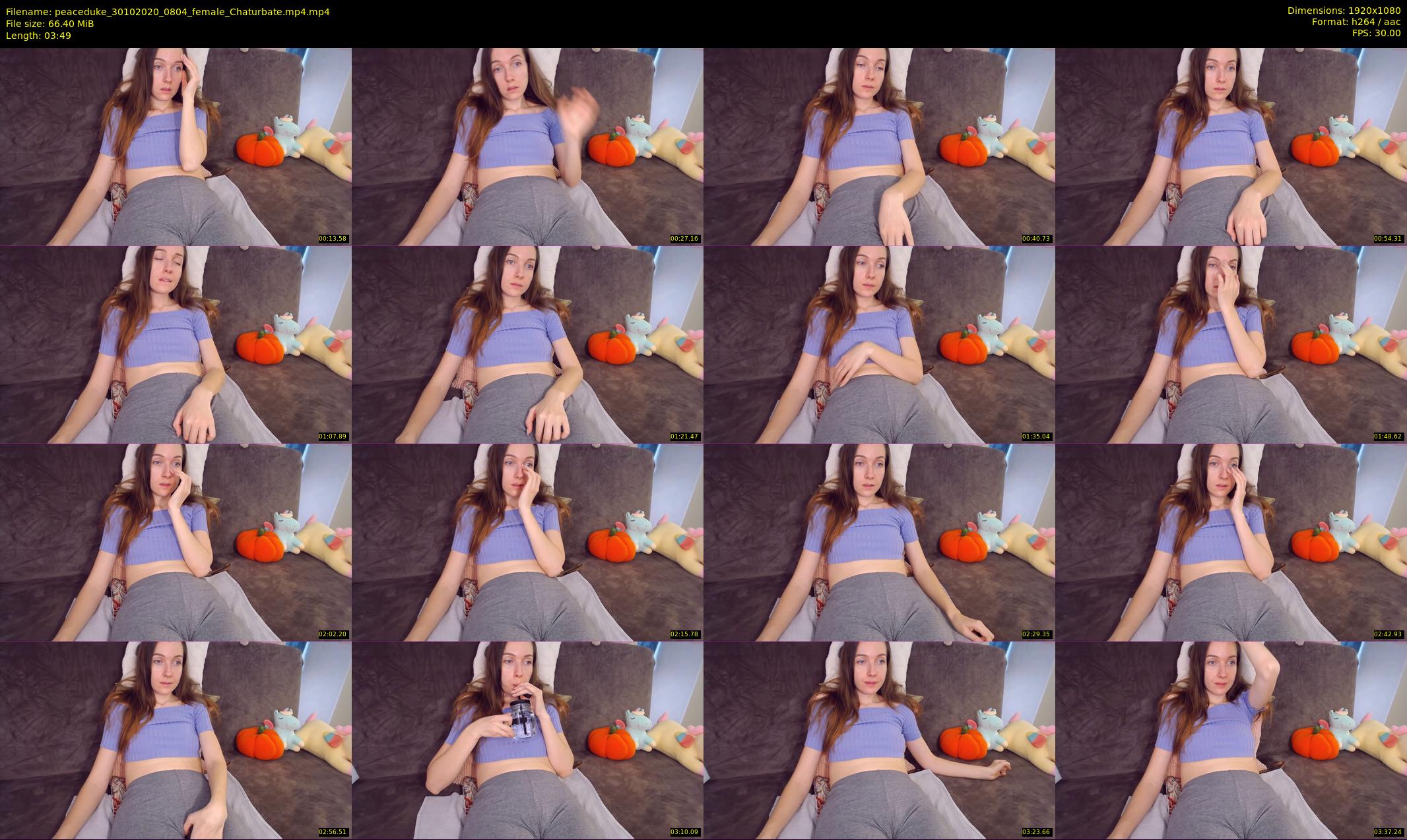 peaceduke — 4 minute Chaturbate female cam show recording, 1080p, Oct 30, 2020