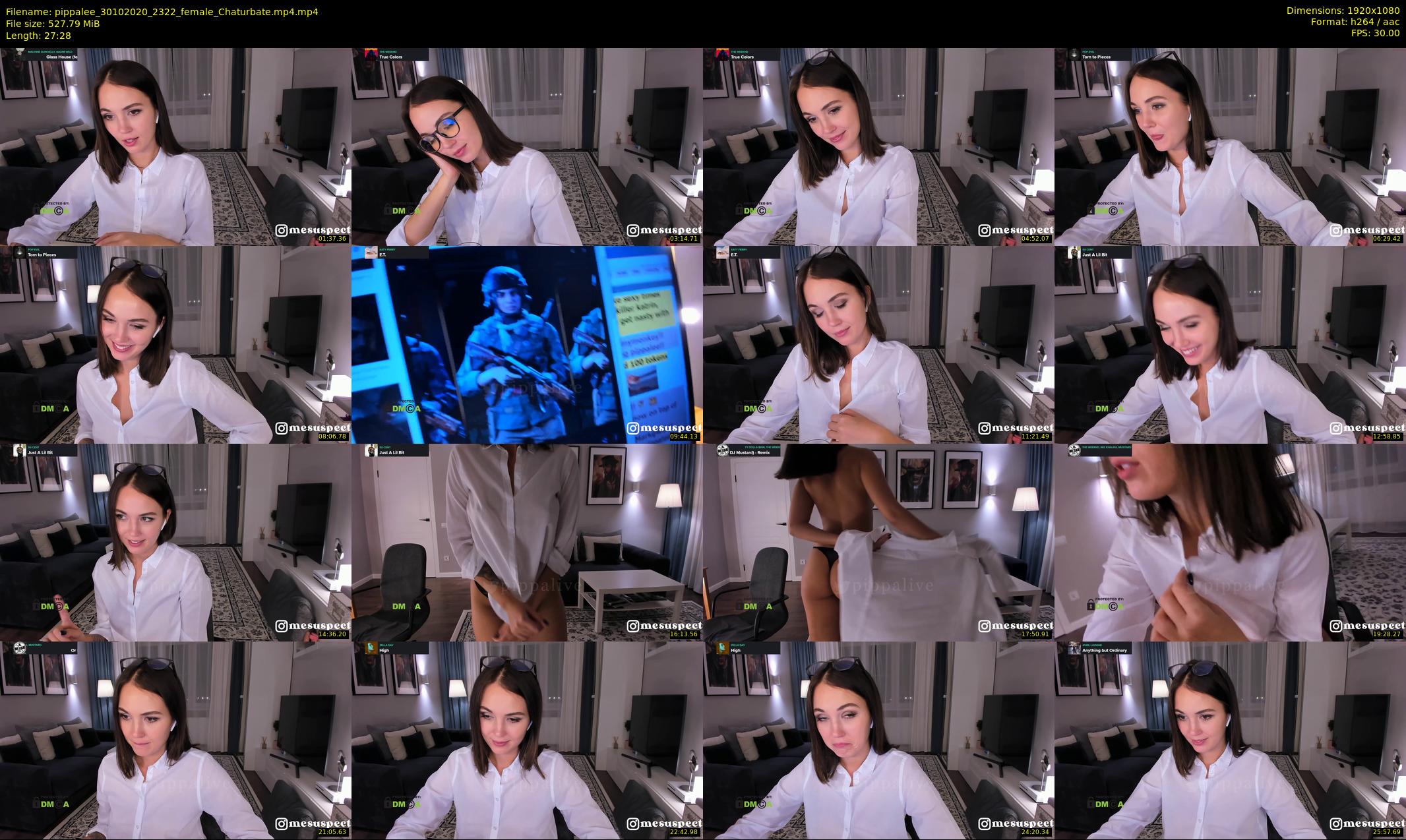 pippalee — 28 minute Chaturbate female cam show recording, 1080p, Oct 30, 2020