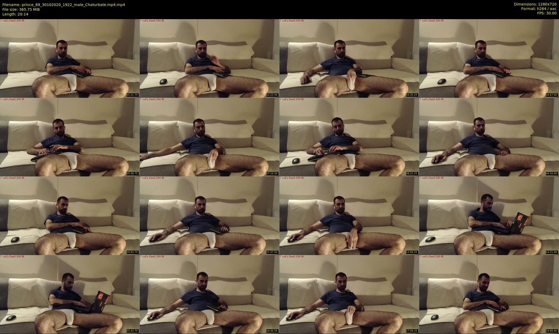 prince_89 — 21 minute Chaturbate male cam show recording, 720p, Oct 30, 2020