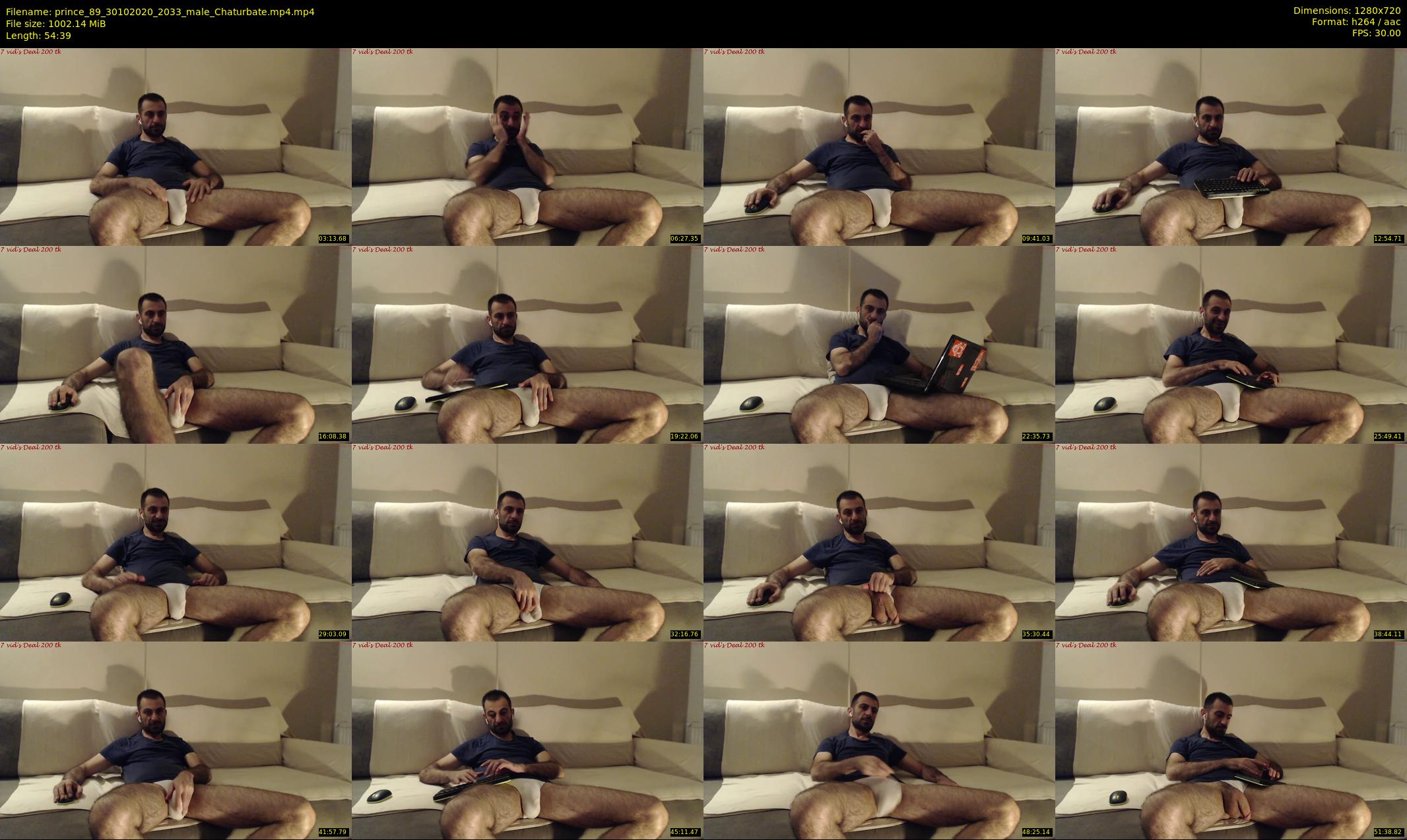 prince_89 — 55 minute Chaturbate male cam show recording, 720p, Oct 30, 2020