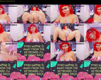 pyrowayne — 59 minute Chaturbate female cam show recording, 720p, Oct 30, 2020