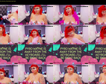 pyrowayne — 59 minute Chaturbate female cam show recording, 720p, Oct 31, 2020