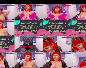 pyrowayne — 59 minute Chaturbate female cam show recording, 720p, Oct 31, 2020