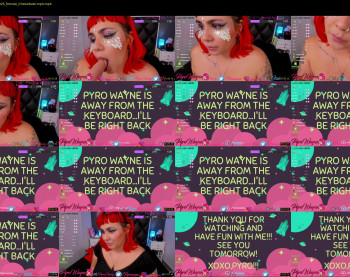 pyrowayne — 16 minute Chaturbate female cam show recording, 720p, Oct 31, 2020