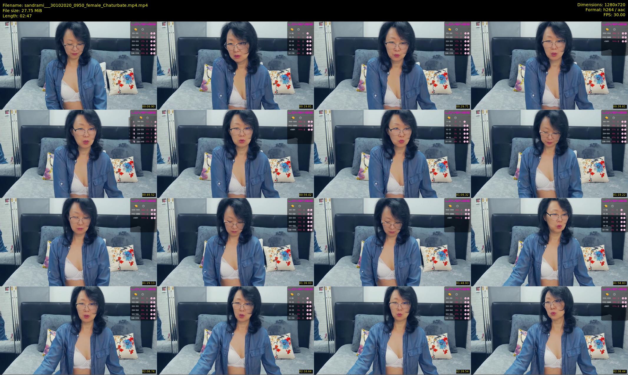 sandrami__ — 3 minute Chaturbate female cam show recording, 720p, Oct 30, 2020