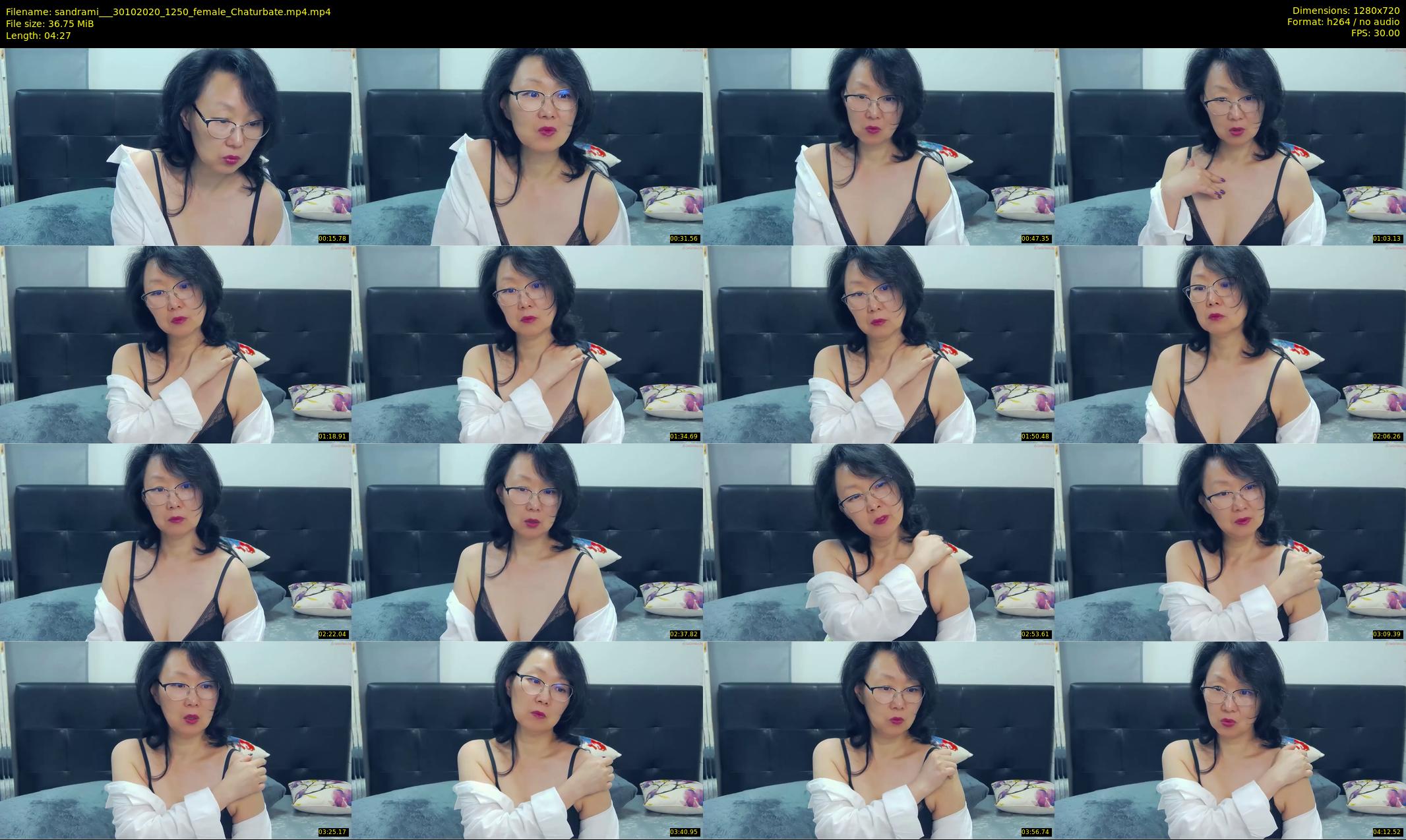 sandrami__ — 5 minute Chaturbate female cam show recording, 720p, Oct 30, 2020