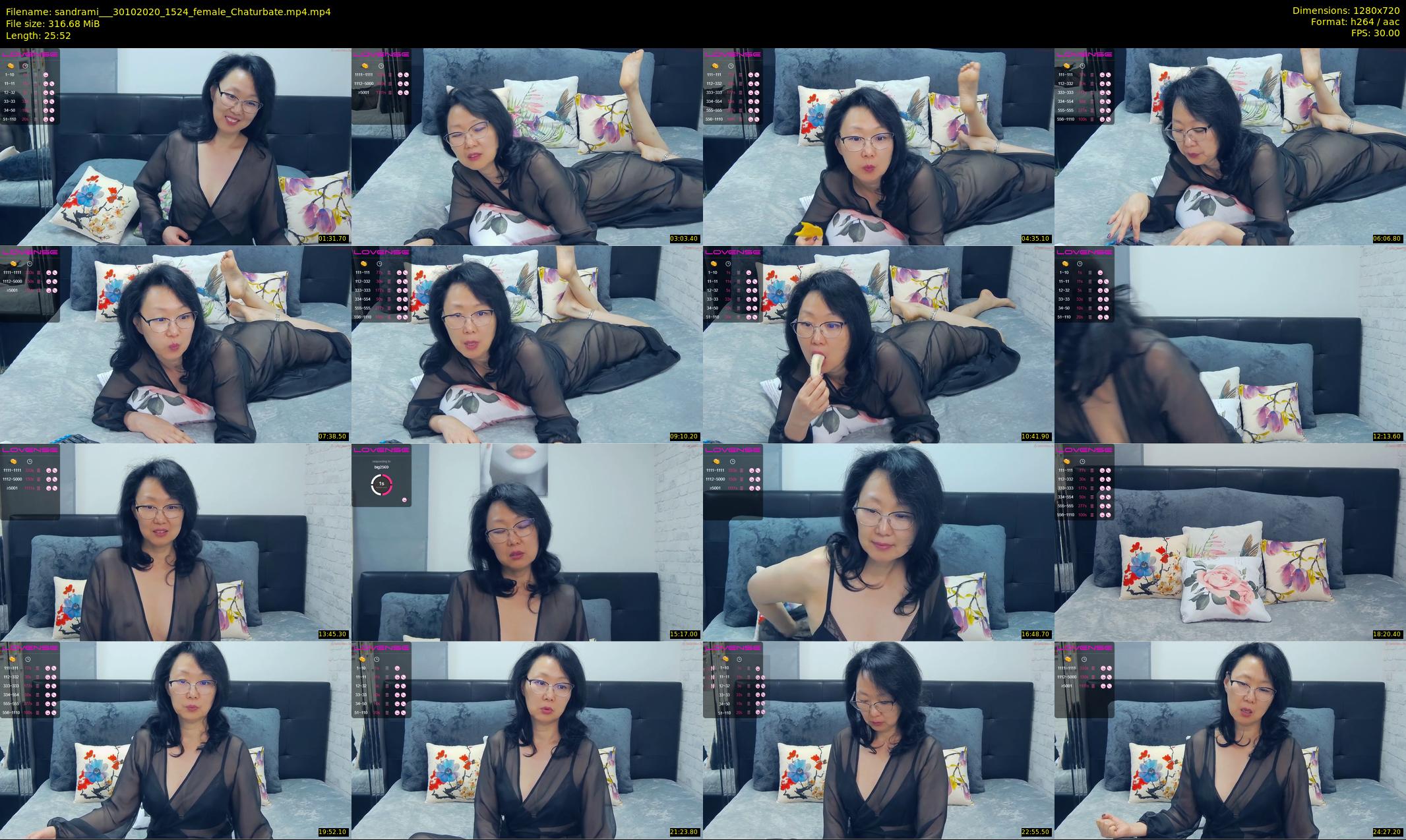 sandrami__ — 26 minute Chaturbate female cam show recording, 720p, Oct 30, 2020