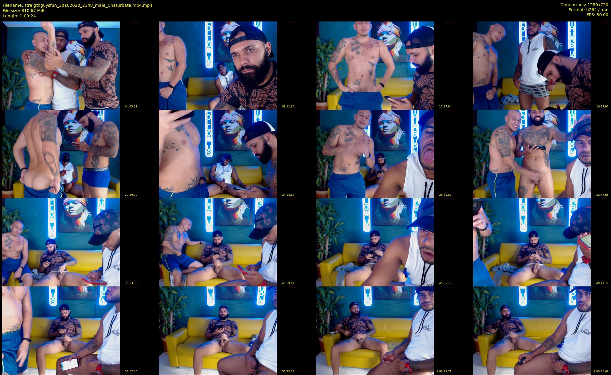 straigthguysfun — 70 minute Chaturbate male cam show recording, 720p, Oct 30, 2020