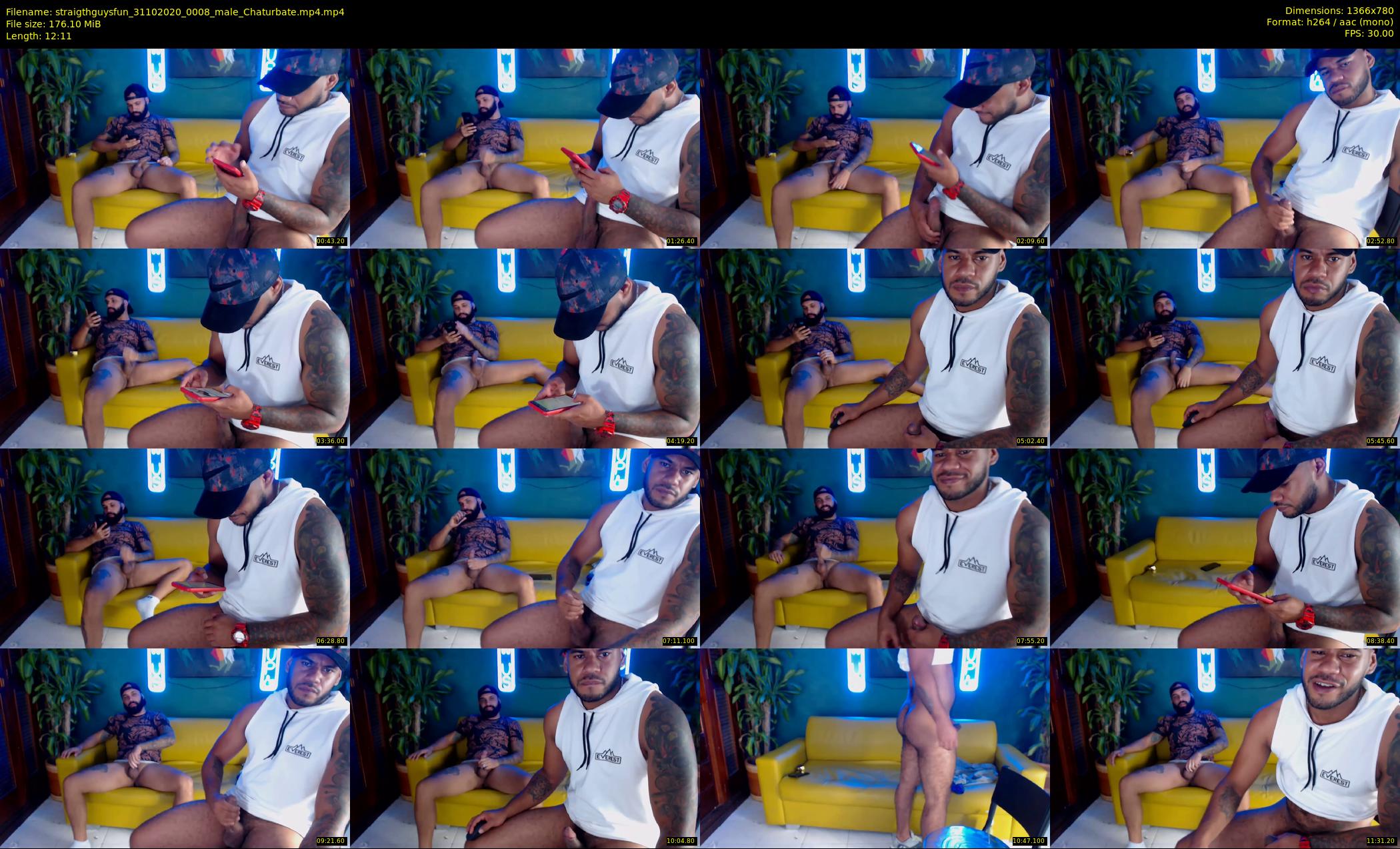 straigthguysfun — 13 minute Chaturbate male cam show recording, 720p, Oct 31, 2020