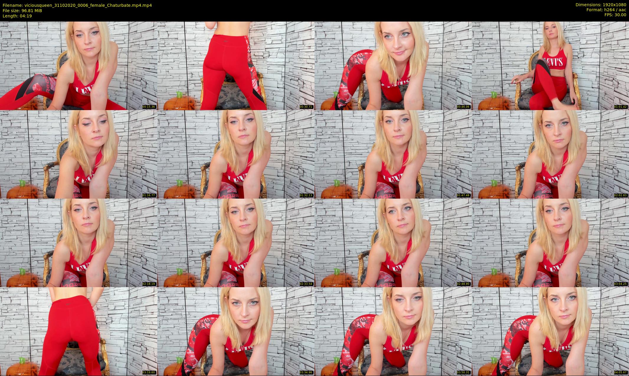 viciousqueen — 5 minute Chaturbate female cam show recording, 1080p, Oct 31, 2020