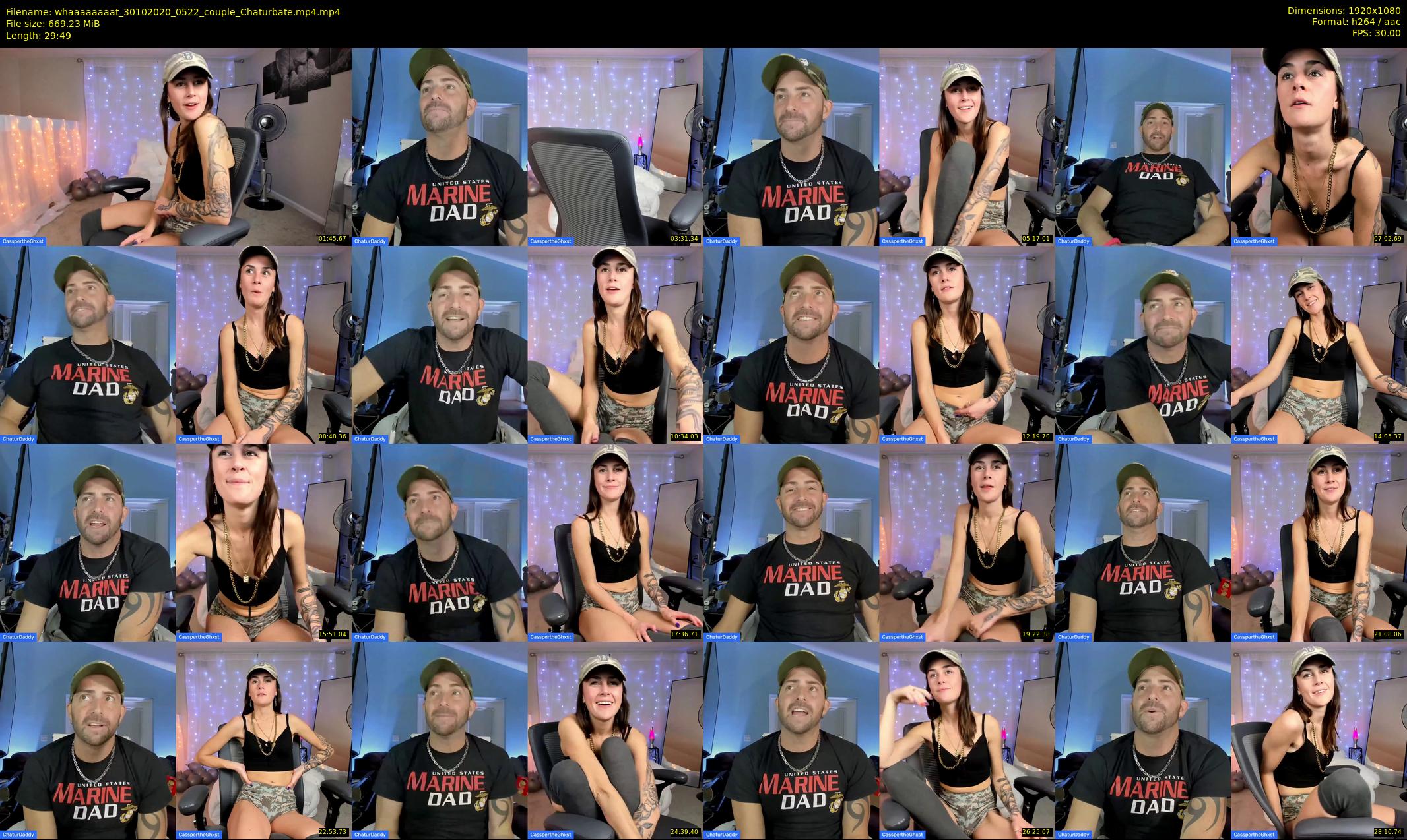 whaaaaaaaat — 30 minute Chaturbate couple cam show recording, 1080p, Oct 30, 2020