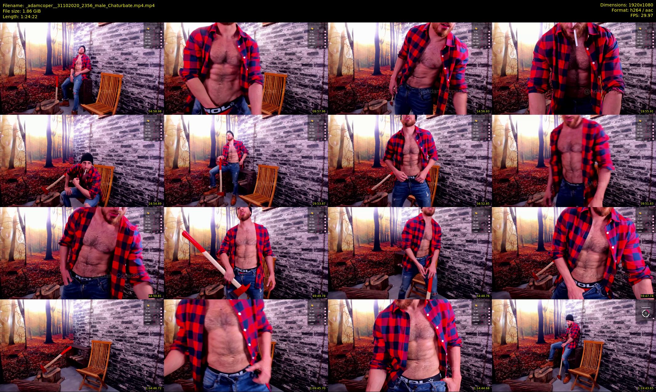 _adamcoper_ — 85 minute Chaturbate male cam show recording, 1080p, Oct 31, 2020