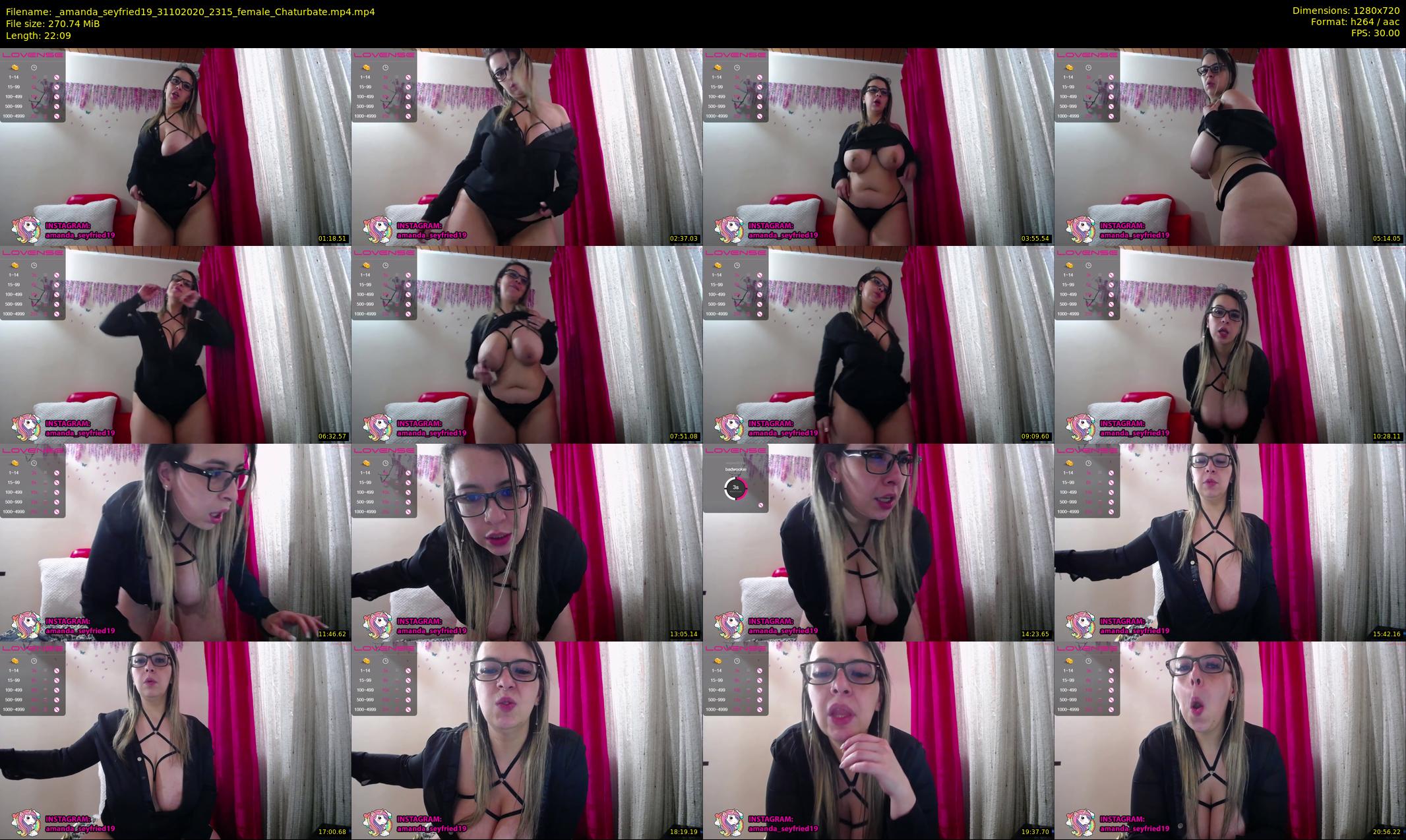 _amanda_seyfried19 — 23 minute Chaturbate female cam show recording, 720p, Oct 31, 2020