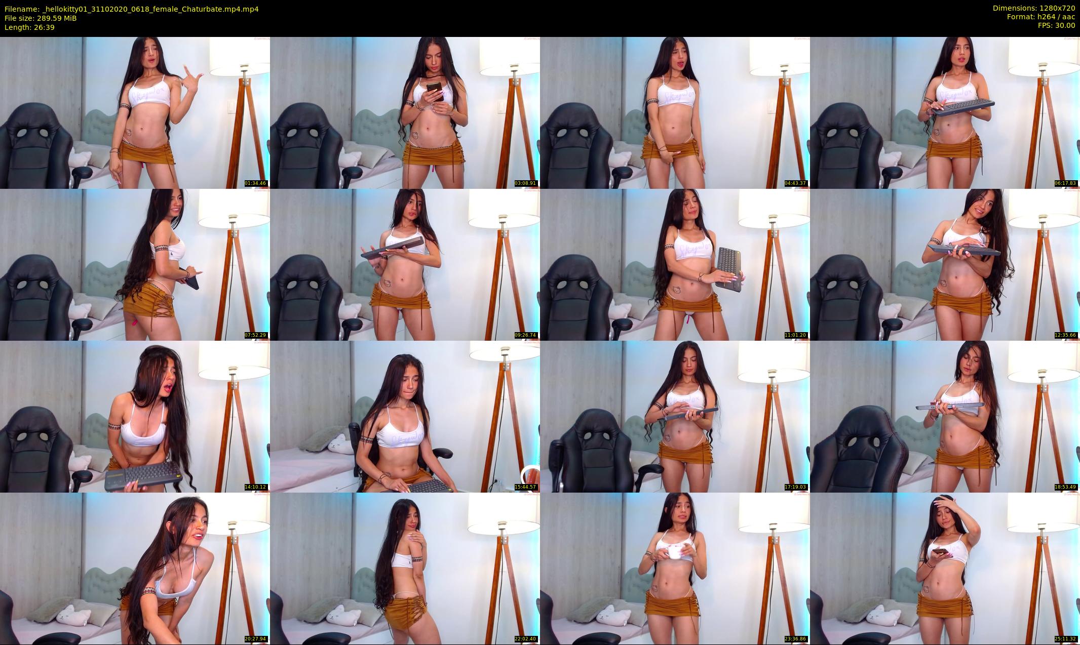 _hellokitty01 — 27 minute Chaturbate female cam show recording, 720p, Oct 31, 2020