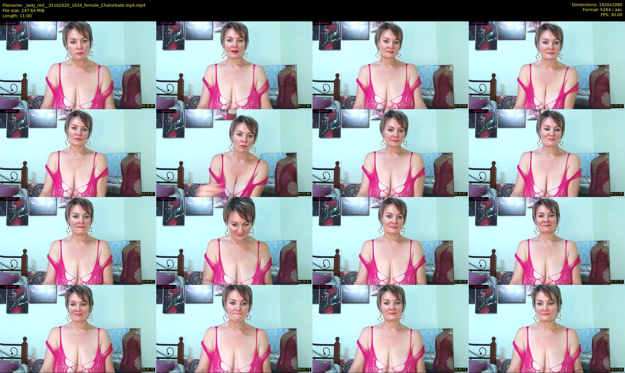 _lady_red_ — 11 minute Chaturbate female cam show recording, 1080p, Oct 31, 2020