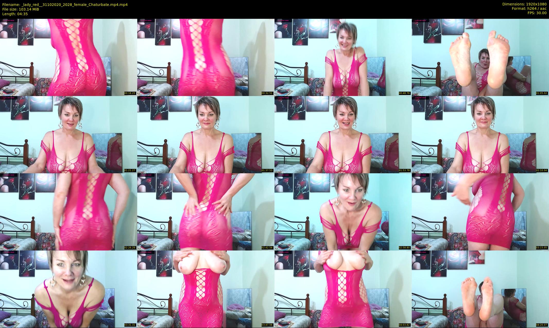 _lady_red_ — 5 minute Chaturbate female cam show recording, 1080p, Oct 31, 2020