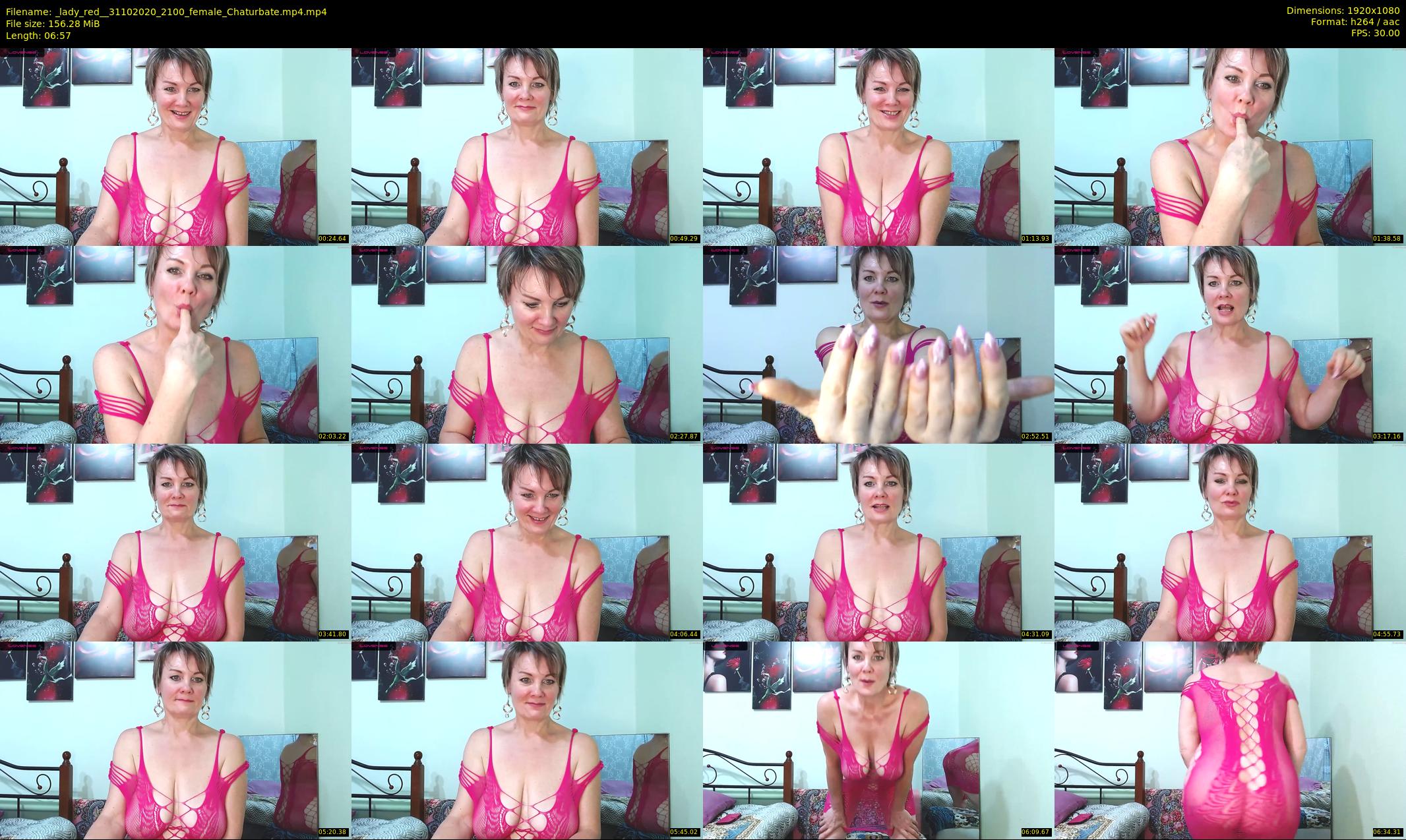 _lady_red_ — 7 minute Chaturbate female cam show recording, 1080p, Oct 31, 2020