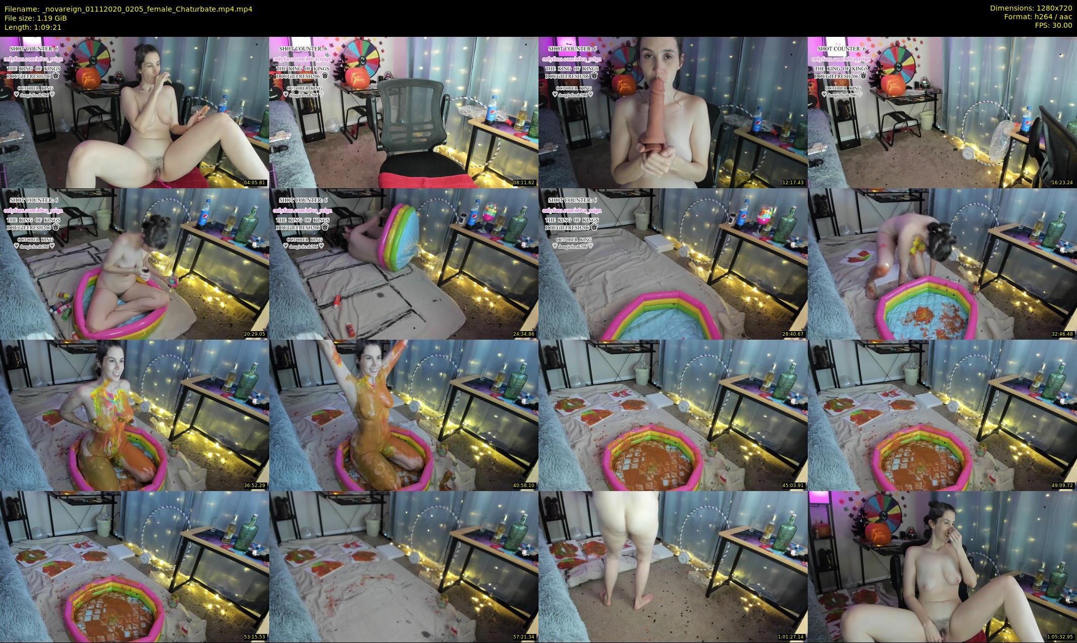 _novareign — 70 minute Chaturbate female cam show recording, 720p, Nov 1, 2020