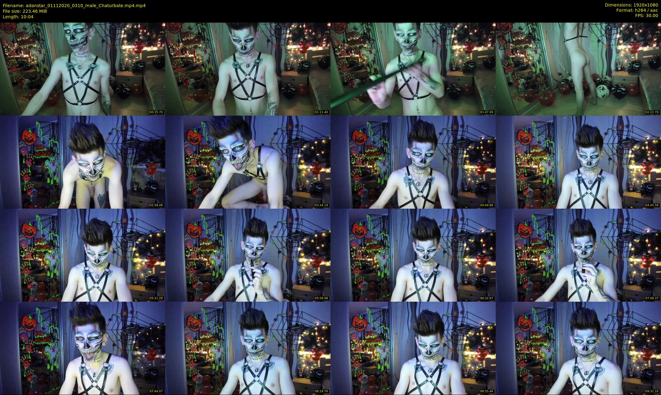 adanstar — 11 minute Chaturbate male cam show recording, 1080p, Nov 1, 2020