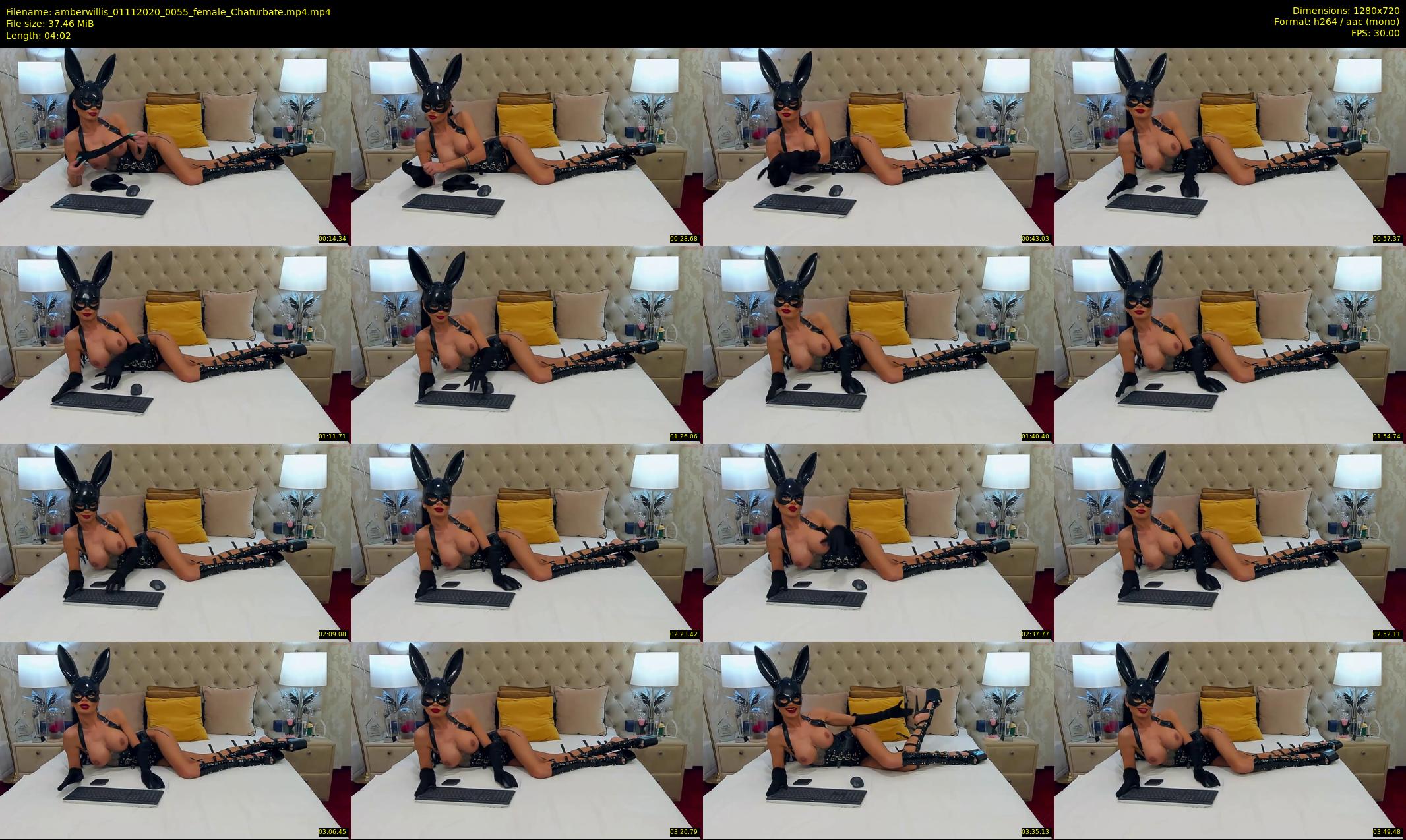 amberwillis — 5 minute Chaturbate female cam show recording, 720p, Nov 1, 2020